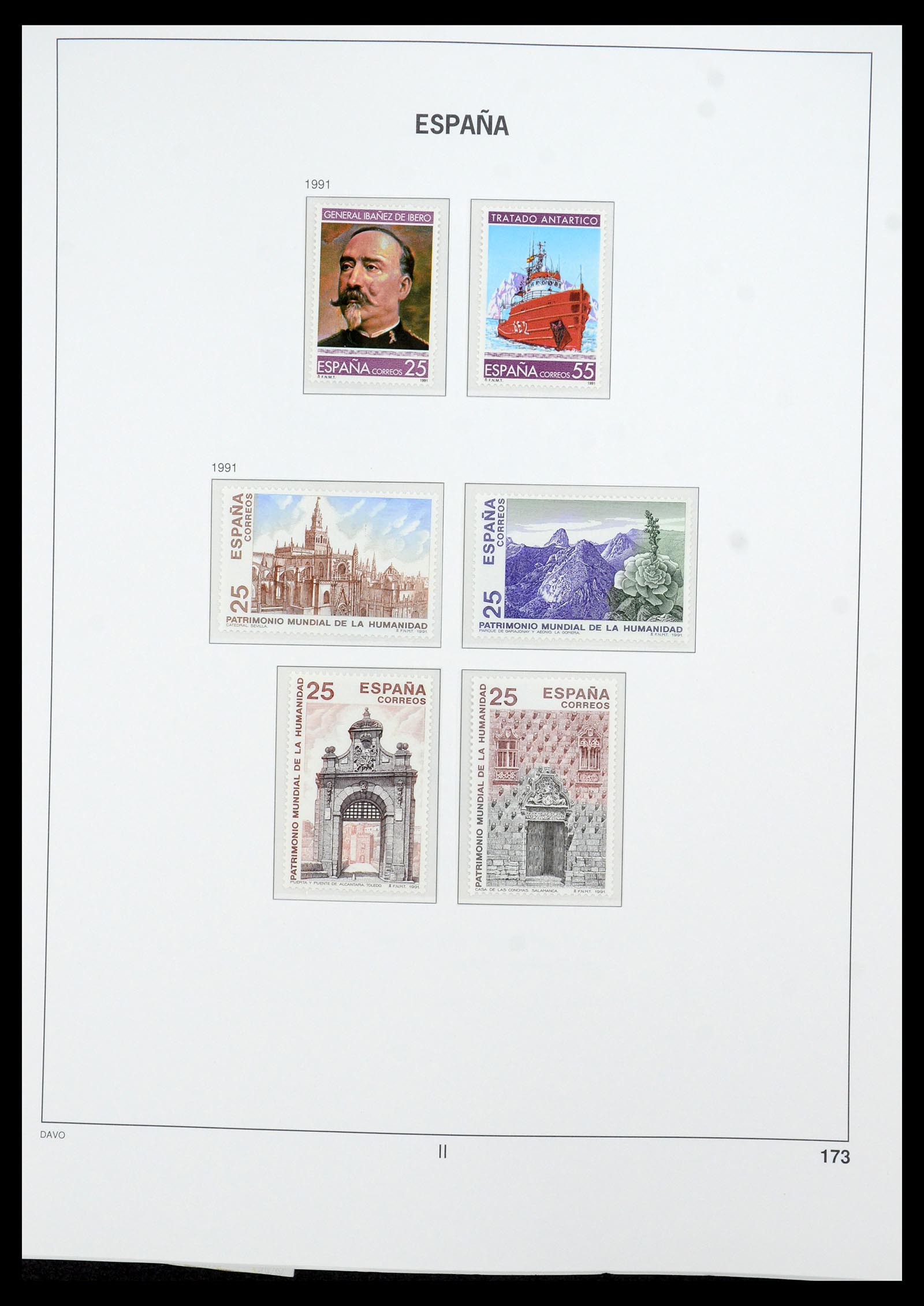 35219 205 - Stamp Collection 35219 Spain 1945-2001.