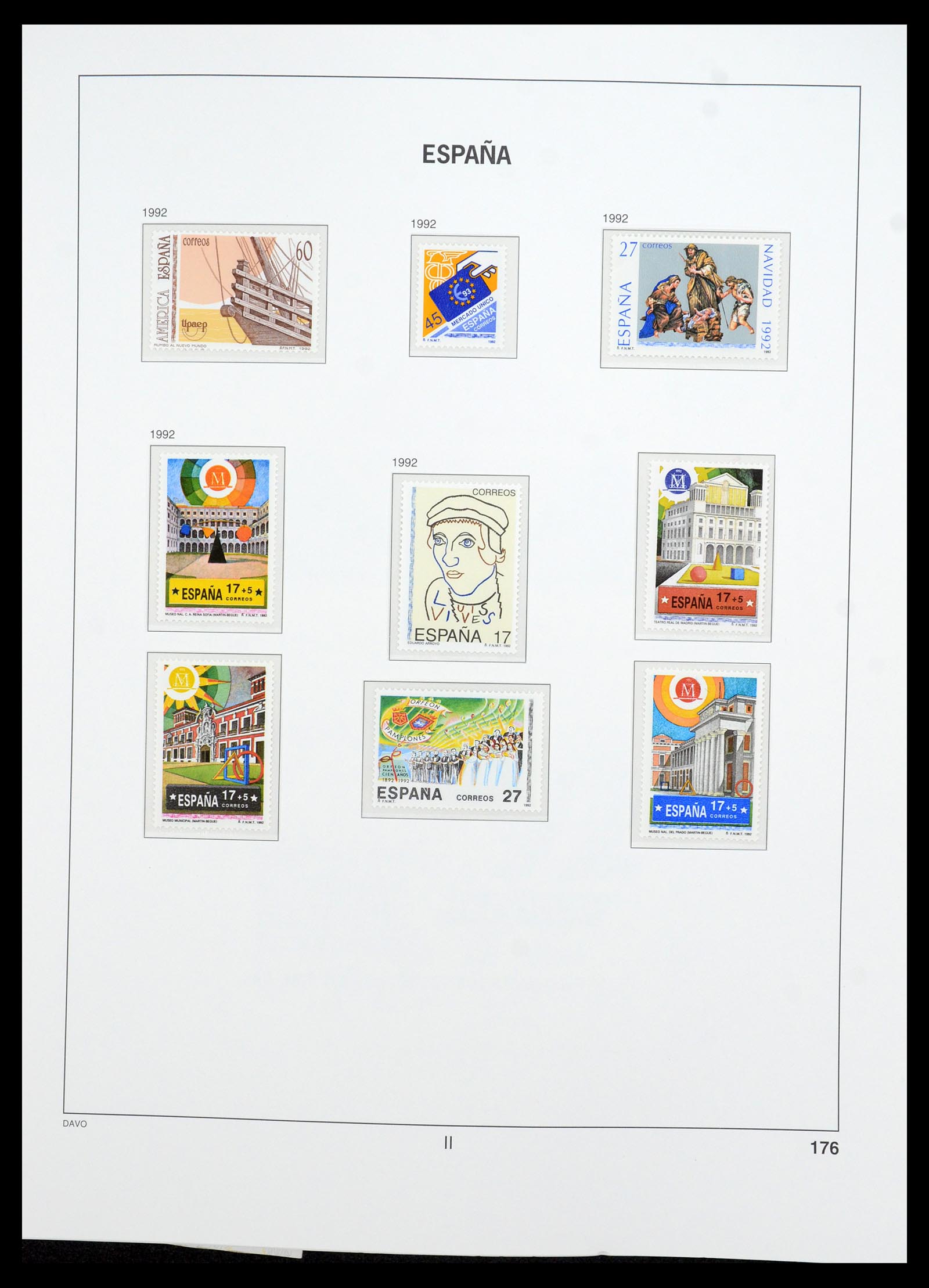 35219 211 - Stamp Collection 35219 Spain 1945-2001.