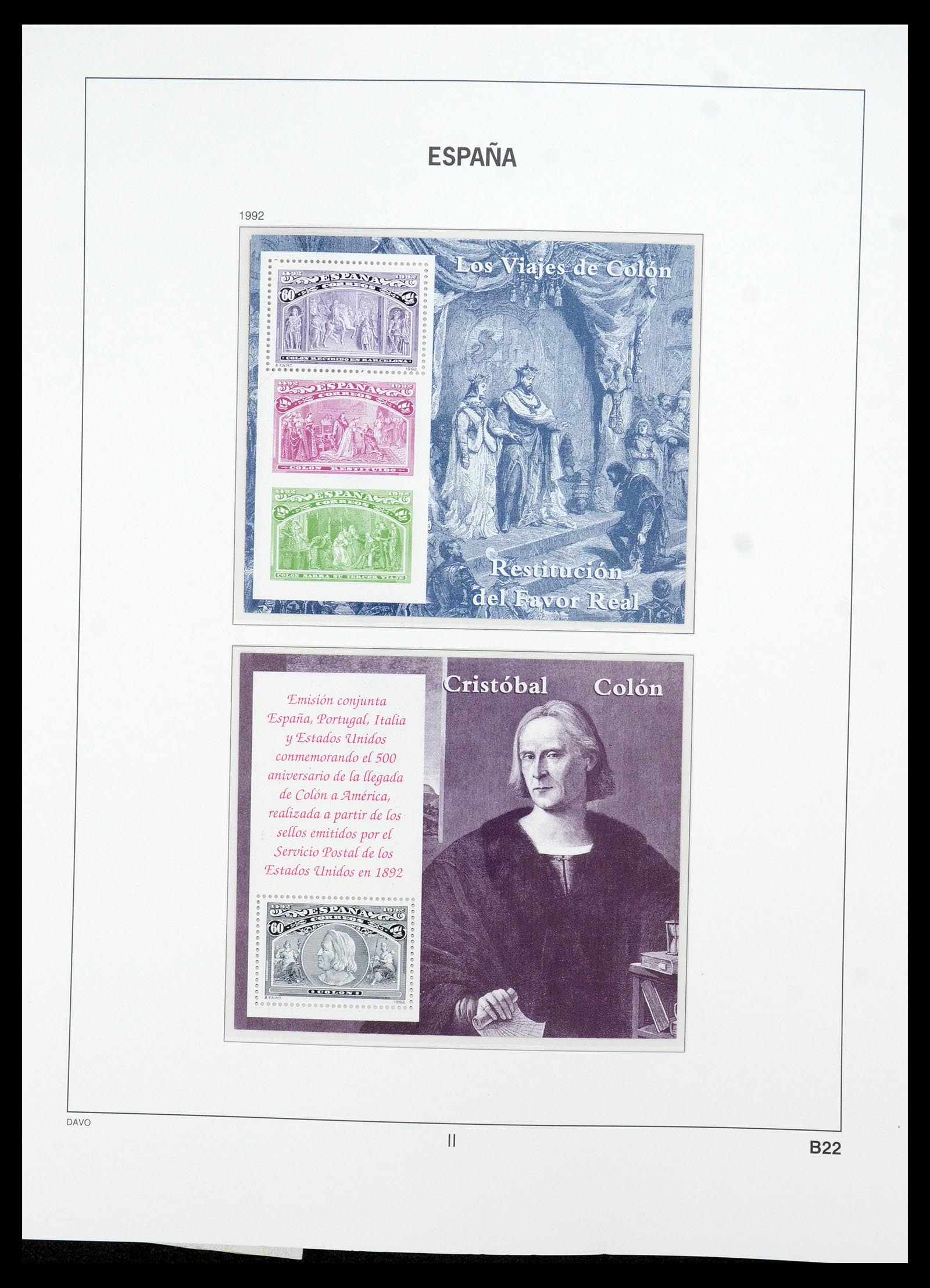 35219 218 - Stamp Collection 35219 Spain 1945-2001.
