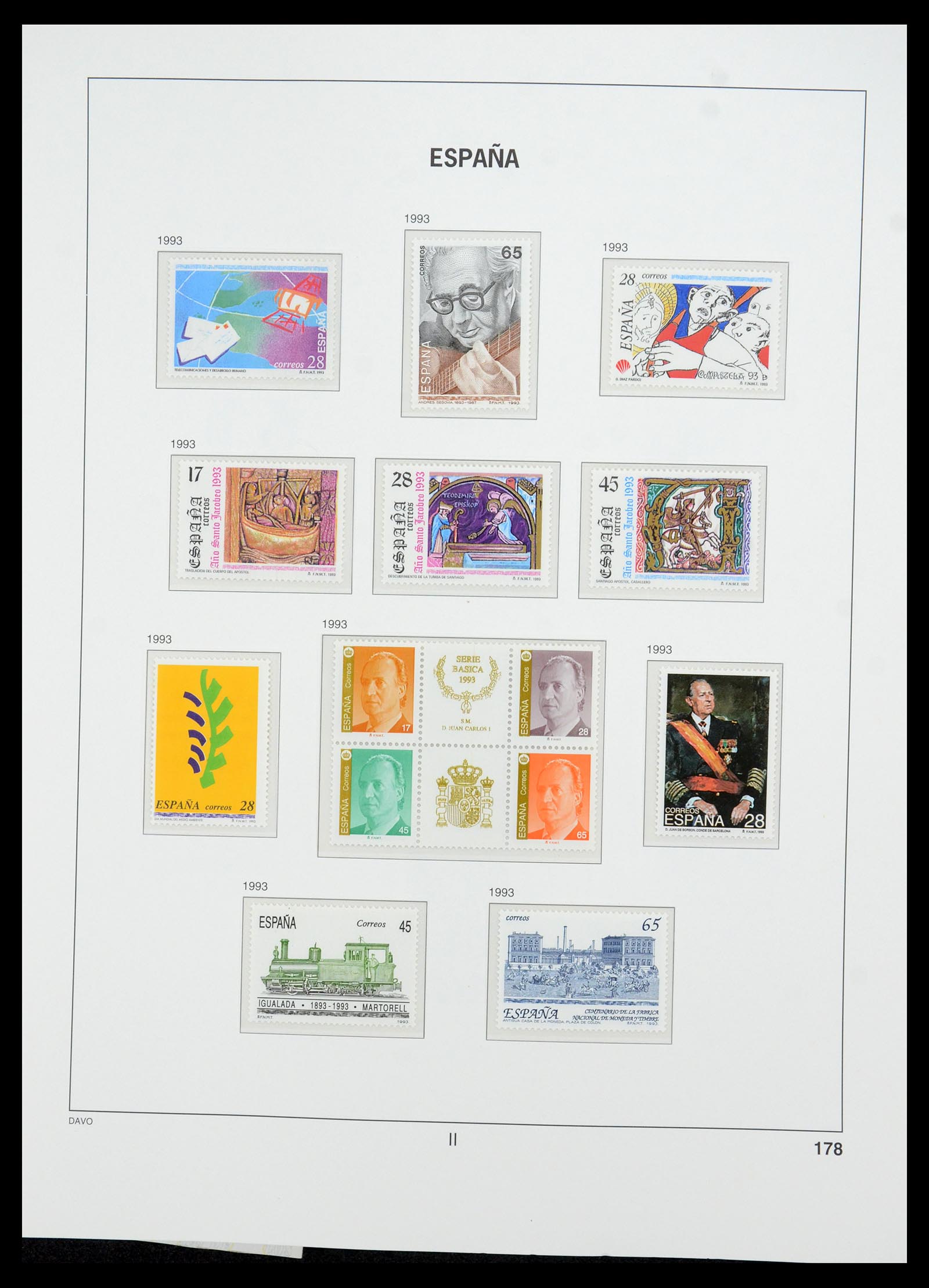 35219 221 - Stamp Collection 35219 Spain 1945-2001.