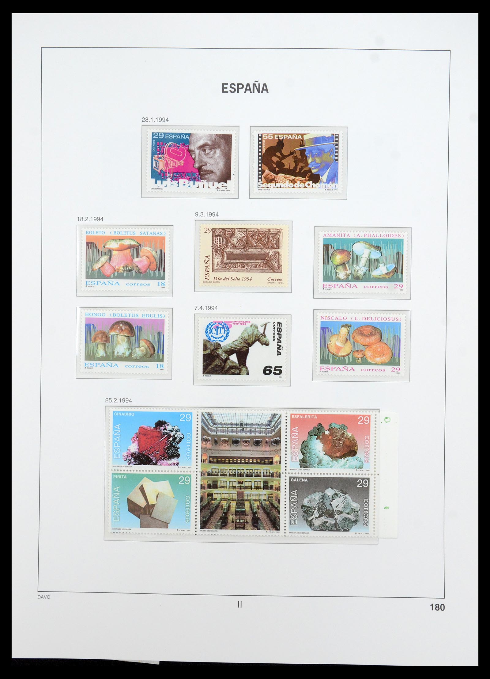35219 224 - Stamp Collection 35219 Spain 1945-2001.