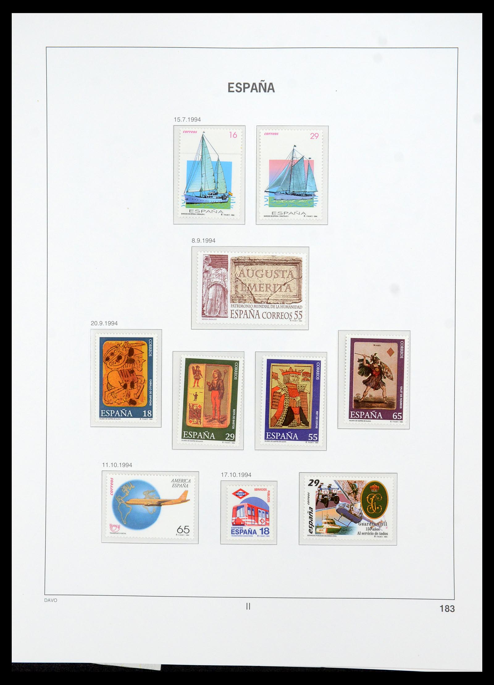 35219 227 - Stamp Collection 35219 Spain 1945-2001.