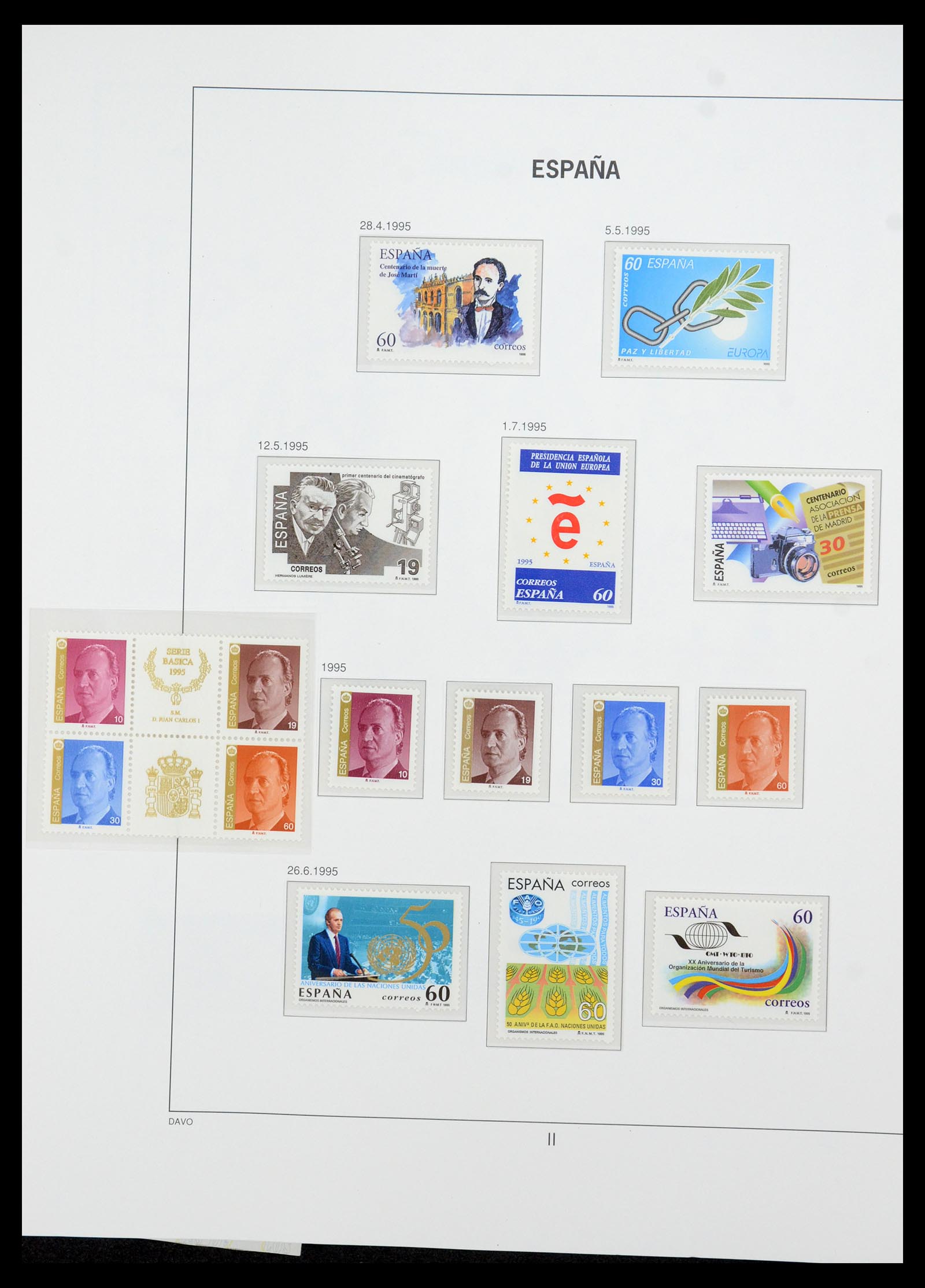 35219 232 - Stamp Collection 35219 Spain 1945-2001.
