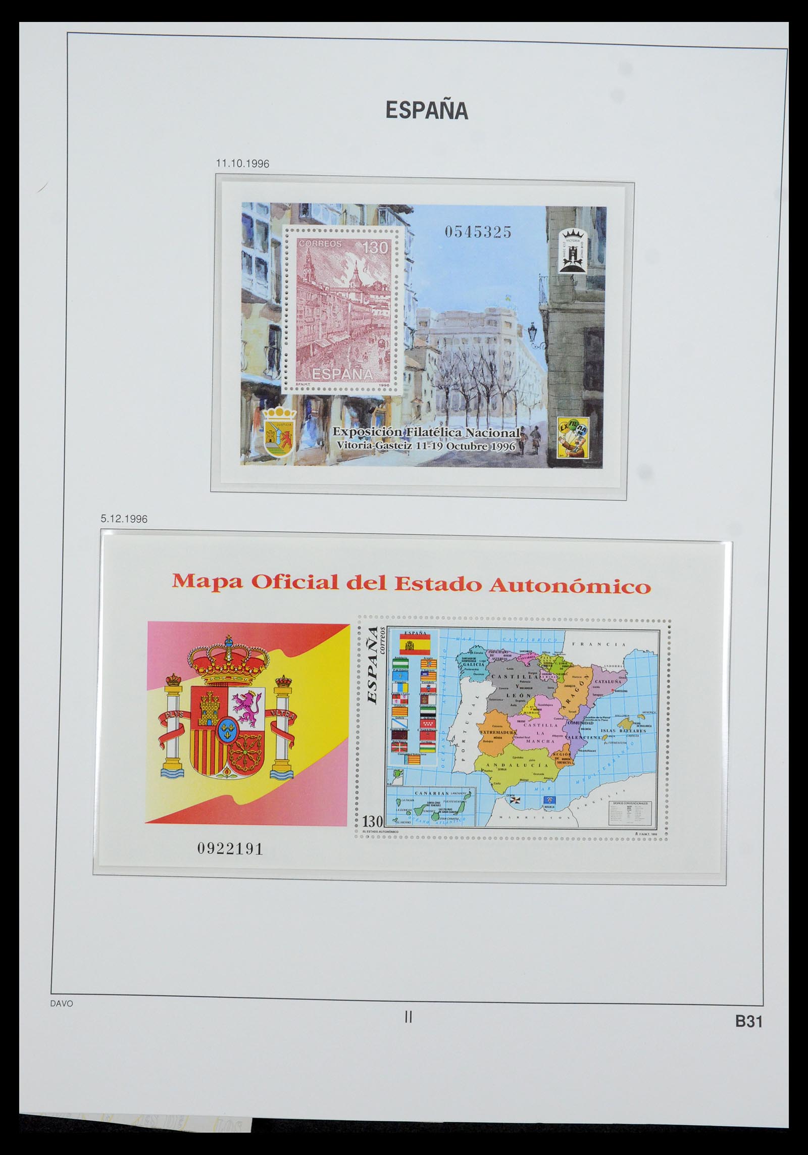 35219 245 - Stamp Collection 35219 Spain 1945-2001.