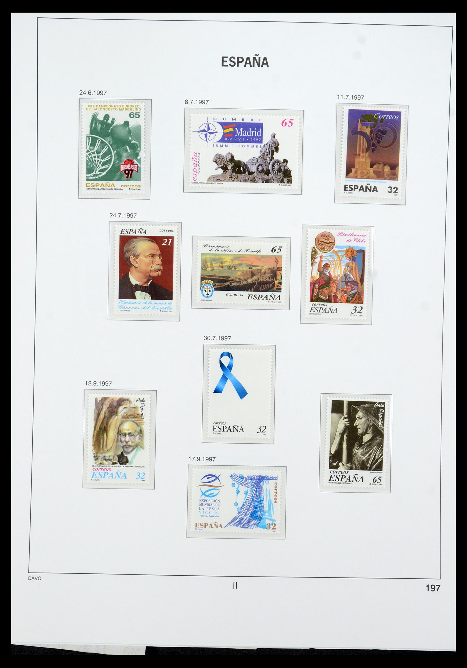 35219 248 - Stamp Collection 35219 Spain 1945-2001.