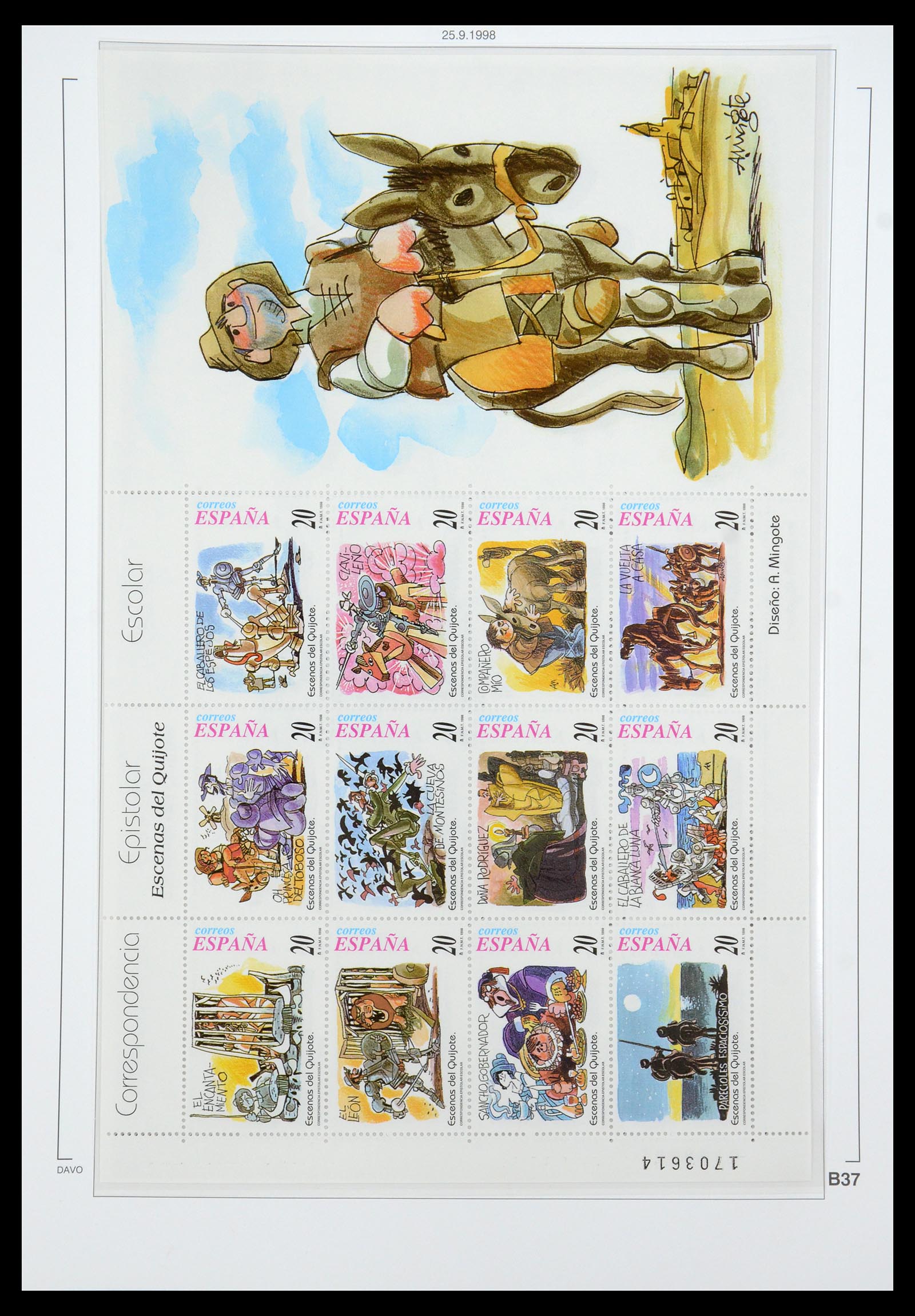 35219 261 - Stamp Collection 35219 Spain 1945-2001.