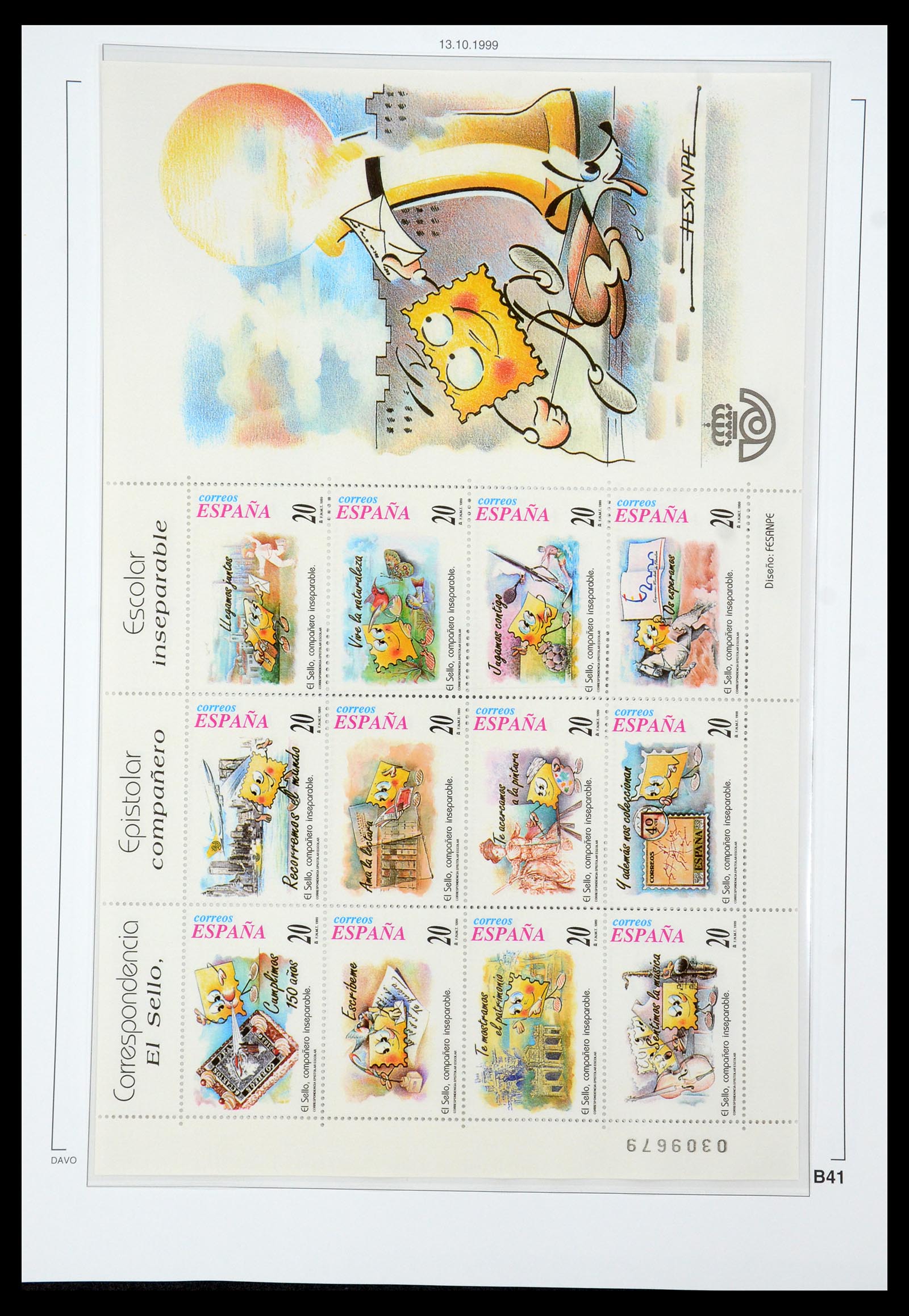 35219 270 - Stamp Collection 35219 Spain 1945-2001.