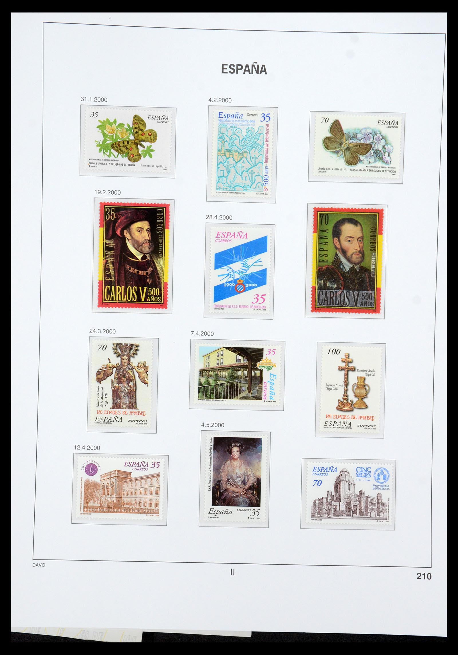 35219 271 - Stamp Collection 35219 Spain 1945-2001.