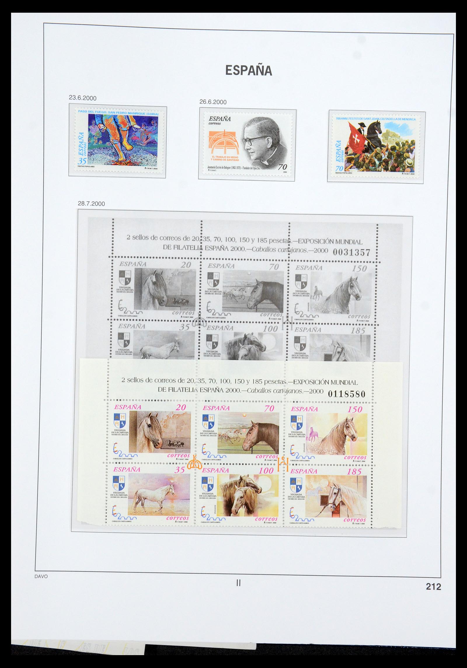 35219 273 - Stamp Collection 35219 Spain 1945-2001.