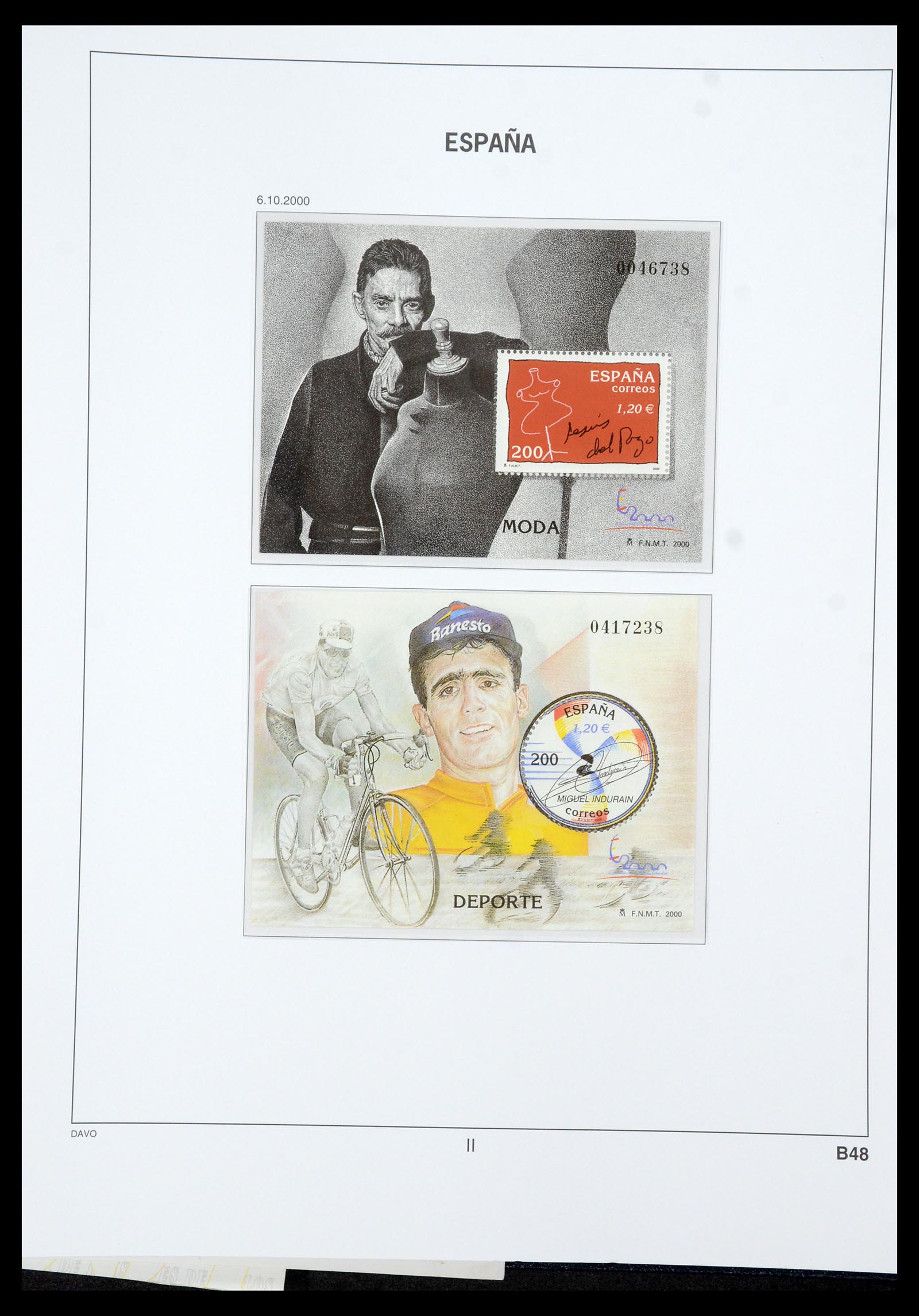 35219 281 - Postzegelverzameling 35219 Spanje 1945-2001.