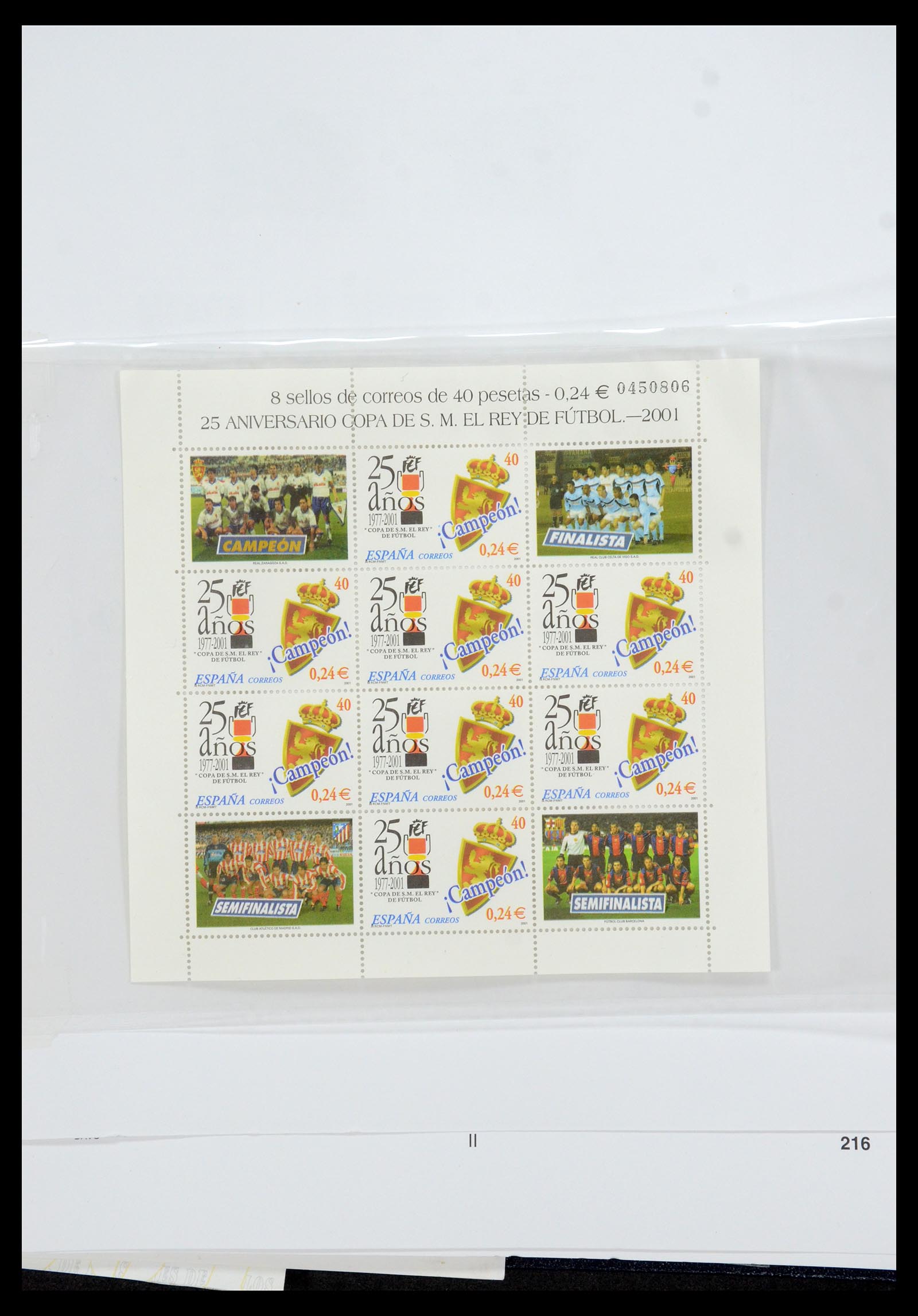 35219 287 - Postzegelverzameling 35219 Spanje 1945-2001.