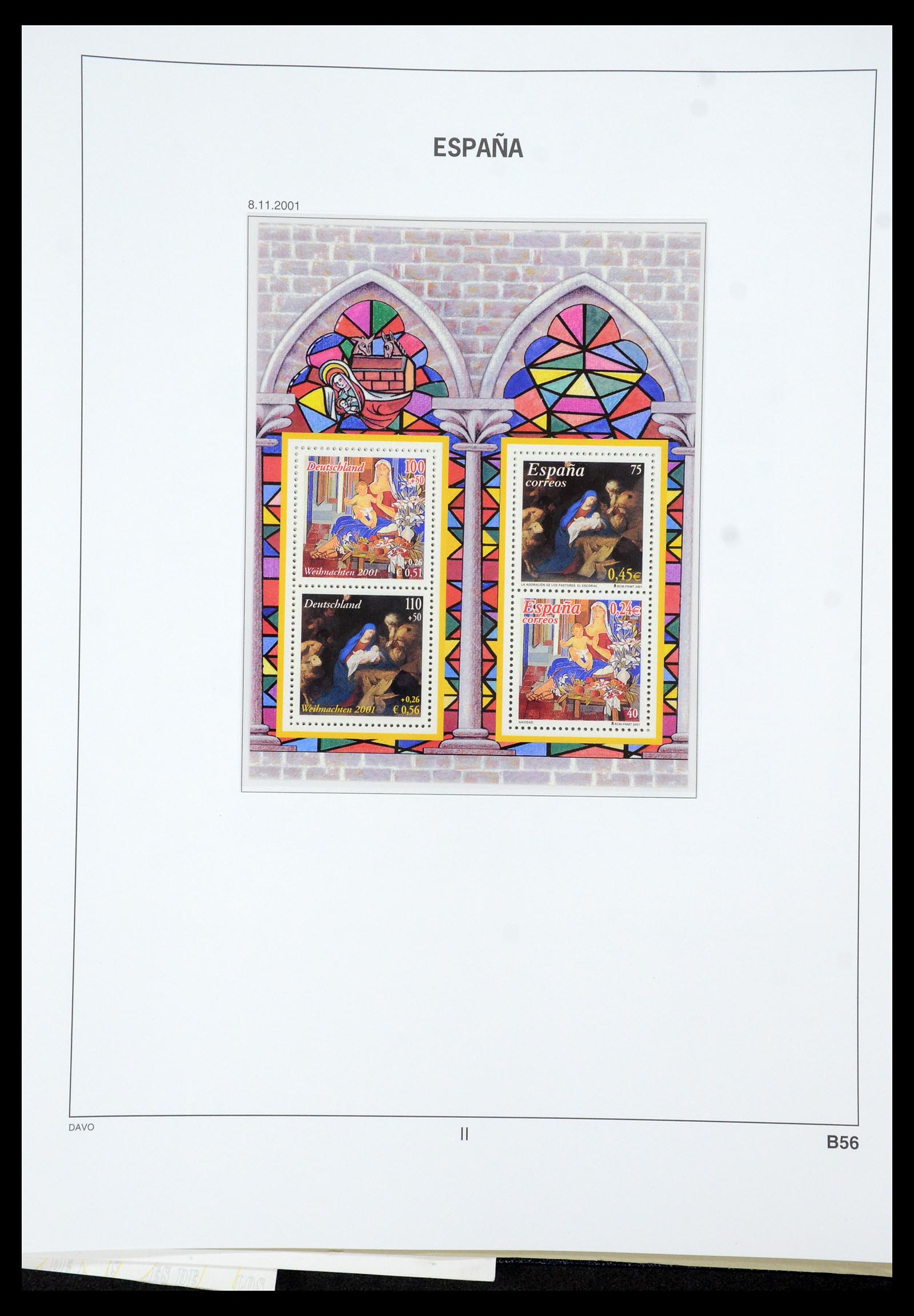 35219 294 - Postzegelverzameling 35219 Spanje 1945-2001.