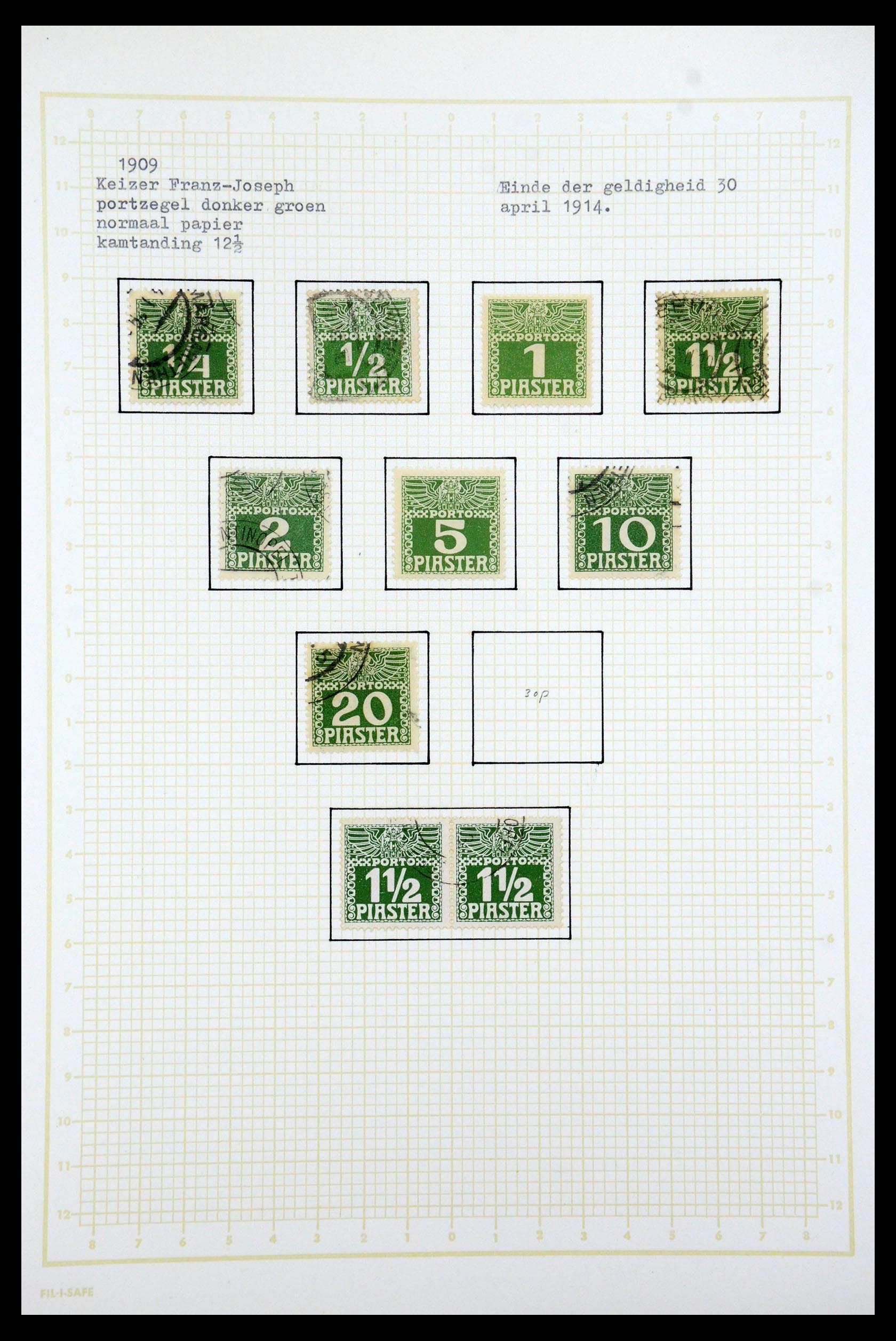 35220 027 - Stamp Collection 35220 Austrian territories 1850-1918.