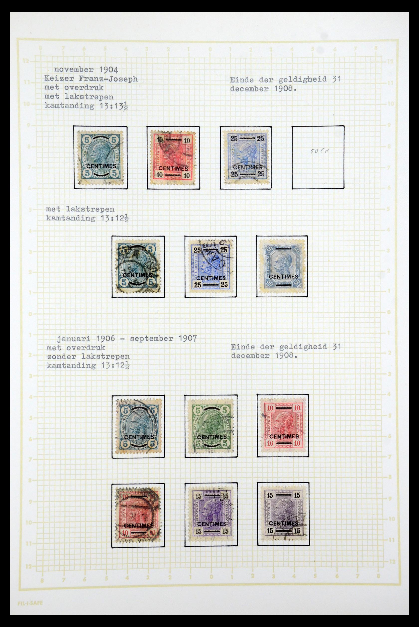 35220 029 - Stamp Collection 35220 Austrian territories 1850-1918.