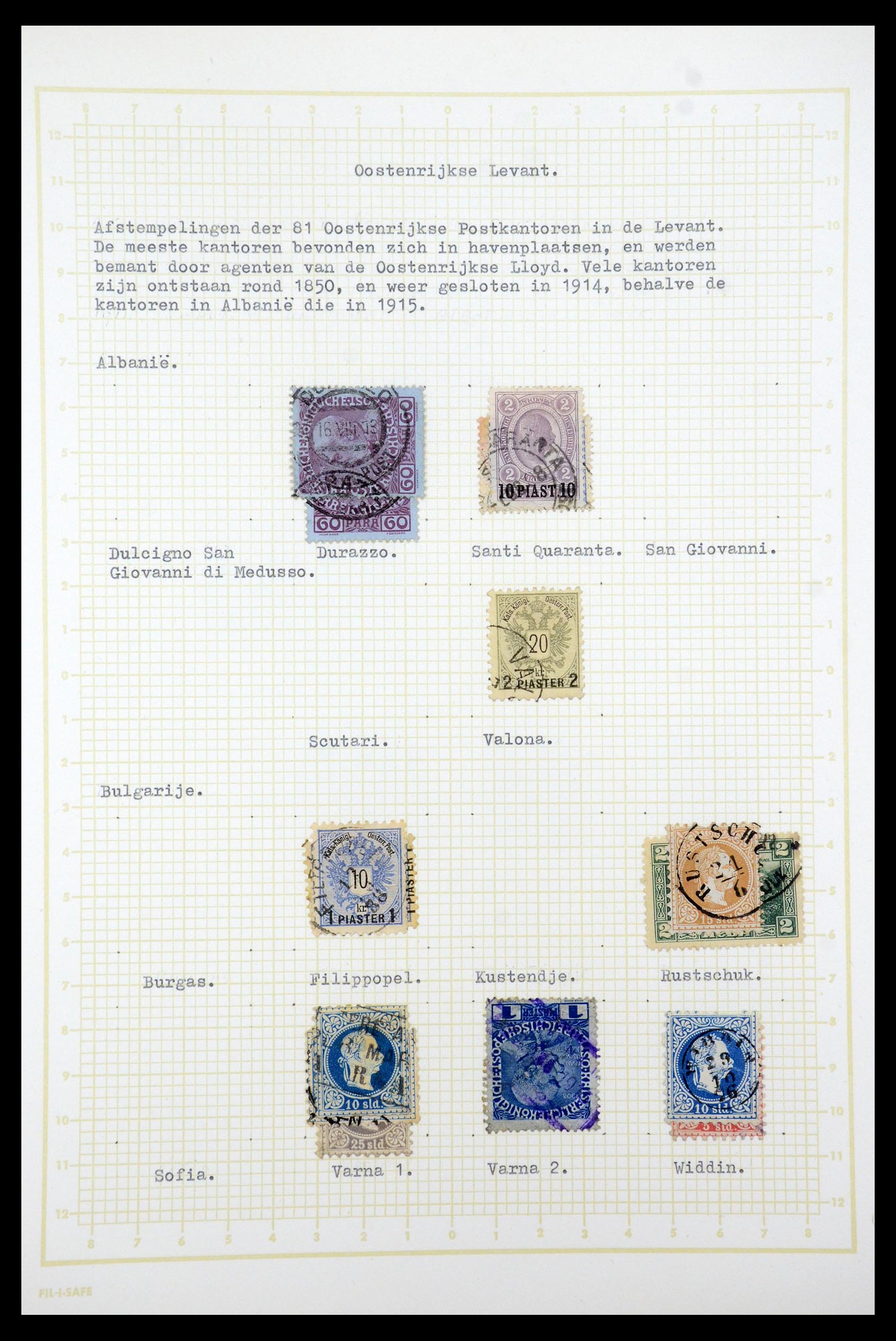 35220 031 - Stamp Collection 35220 Austrian territories 1850-1918.