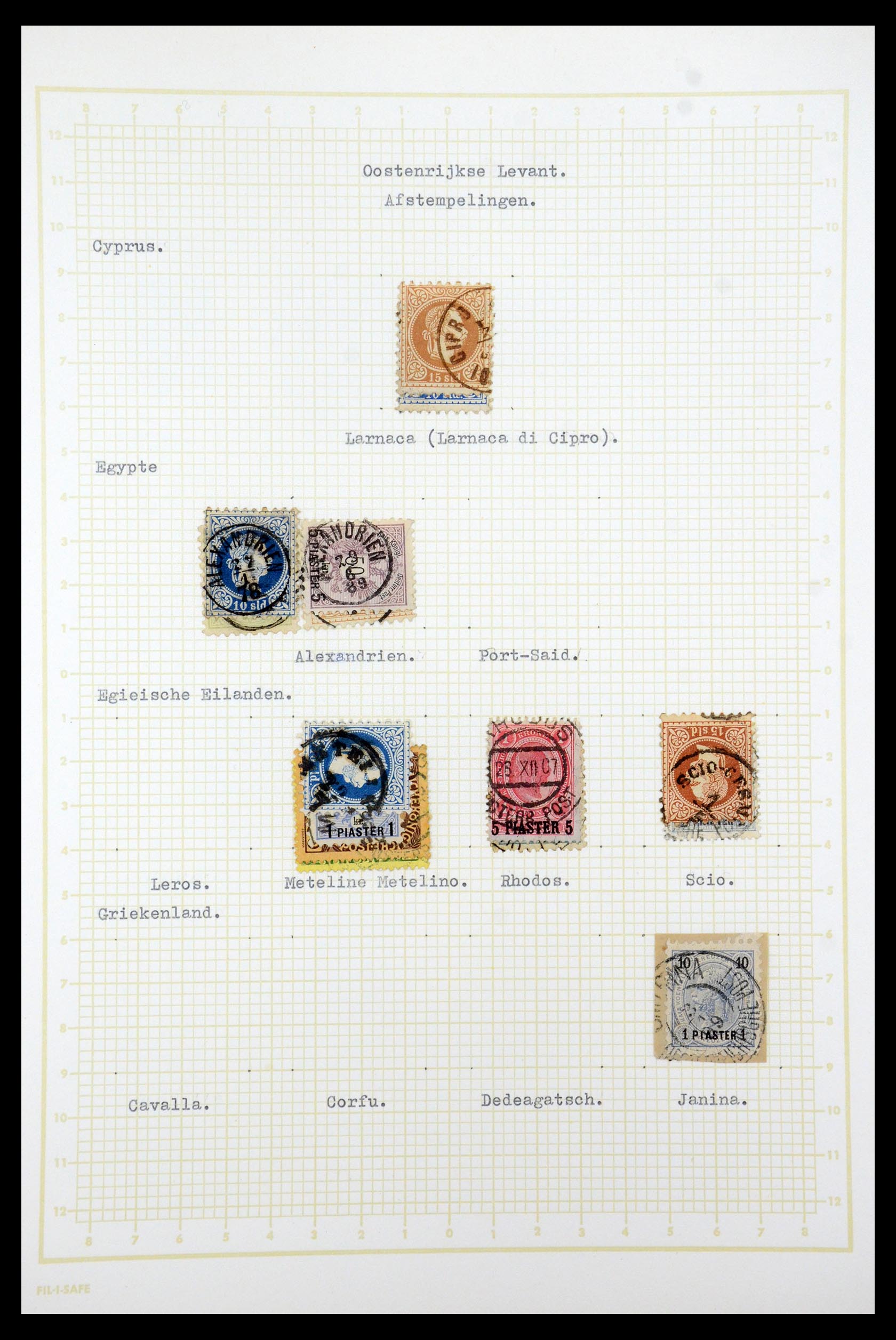 35220 032 - Stamp Collection 35220 Austrian territories 1850-1918.