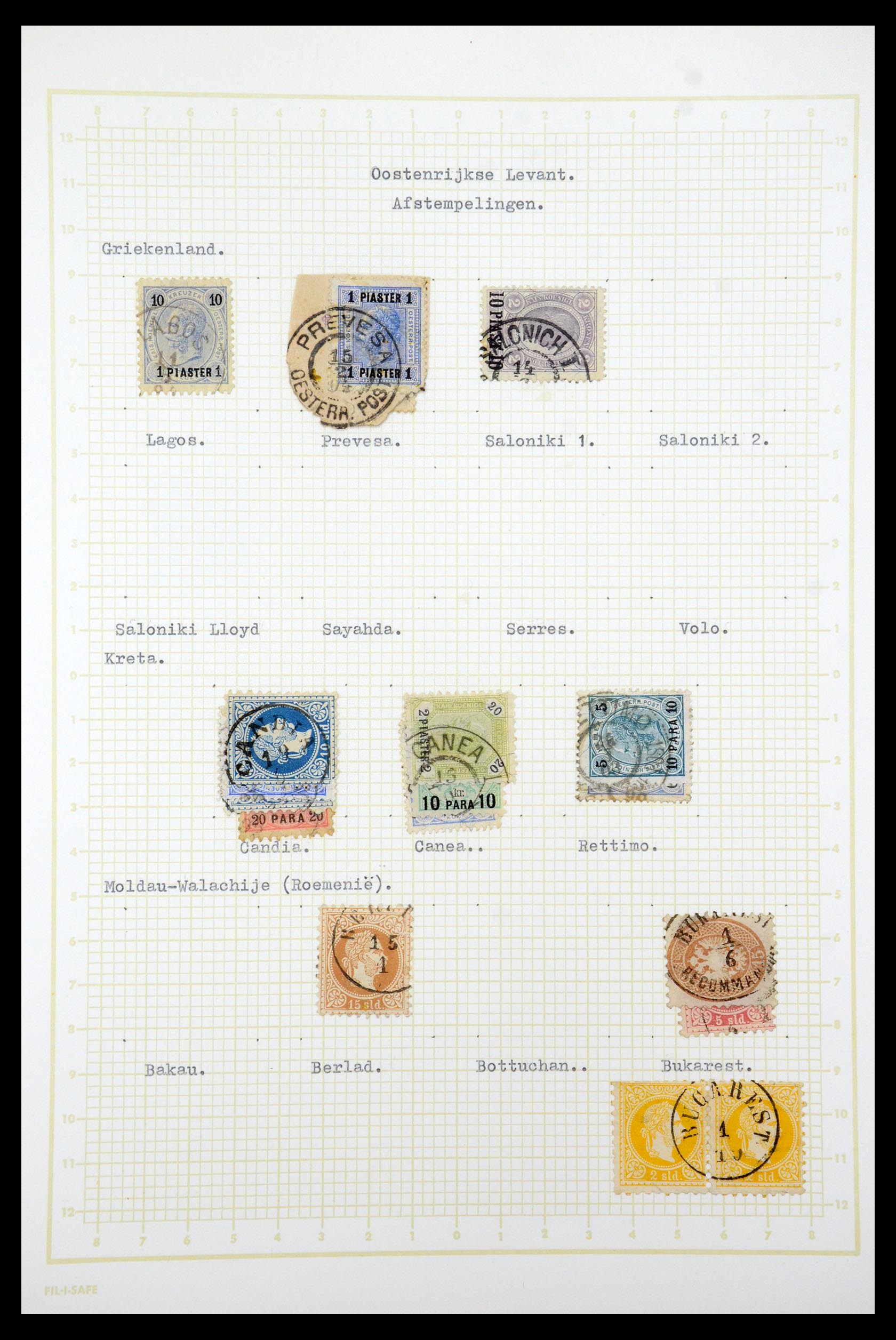35220 033 - Stamp Collection 35220 Austrian territories 1850-1918.