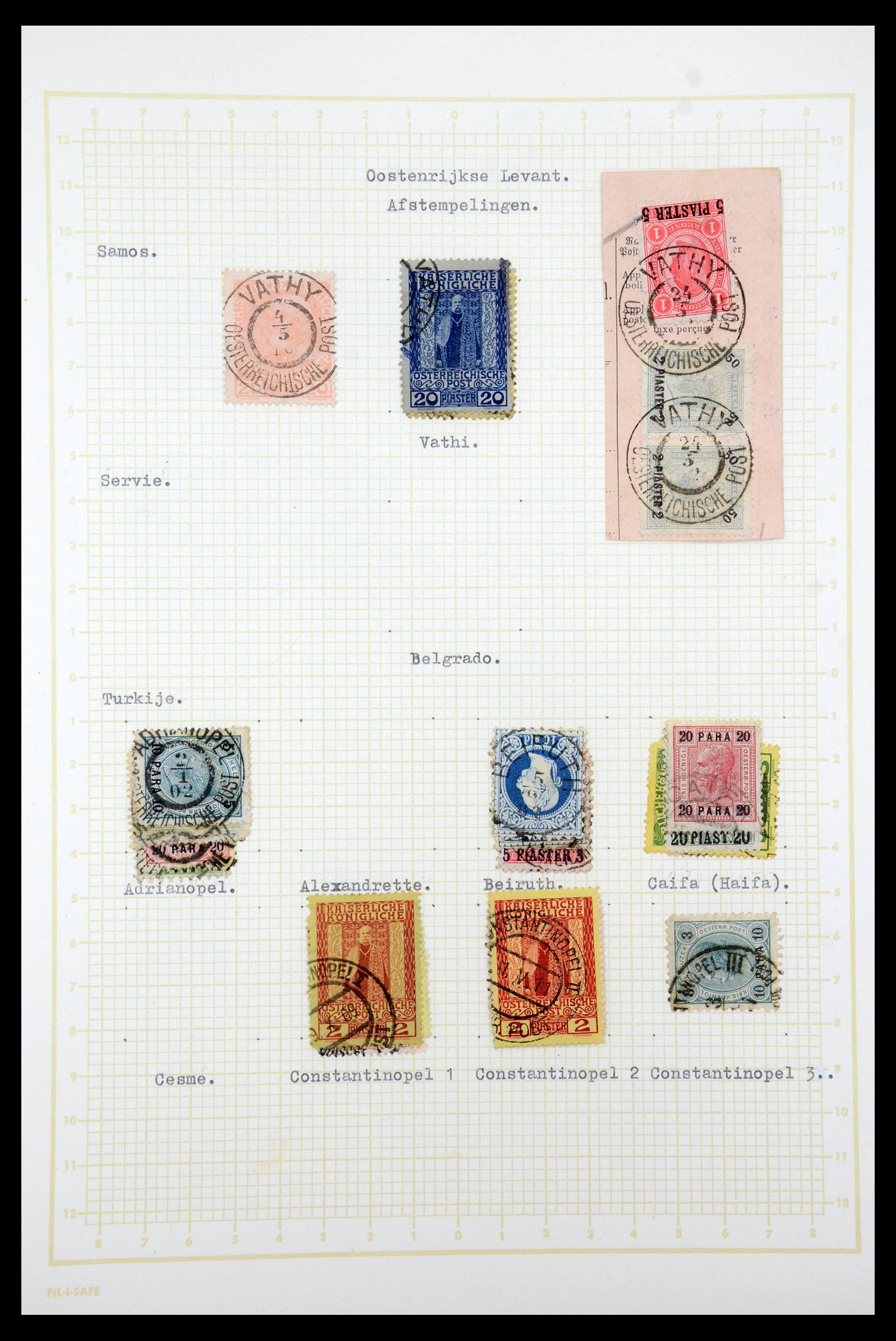 35220 035 - Stamp Collection 35220 Austrian territories 1850-1918.