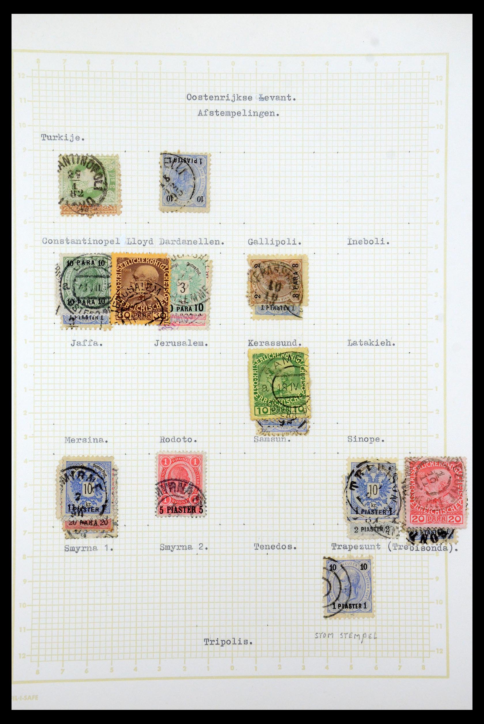 35220 036 - Stamp Collection 35220 Austrian territories 1850-1918.