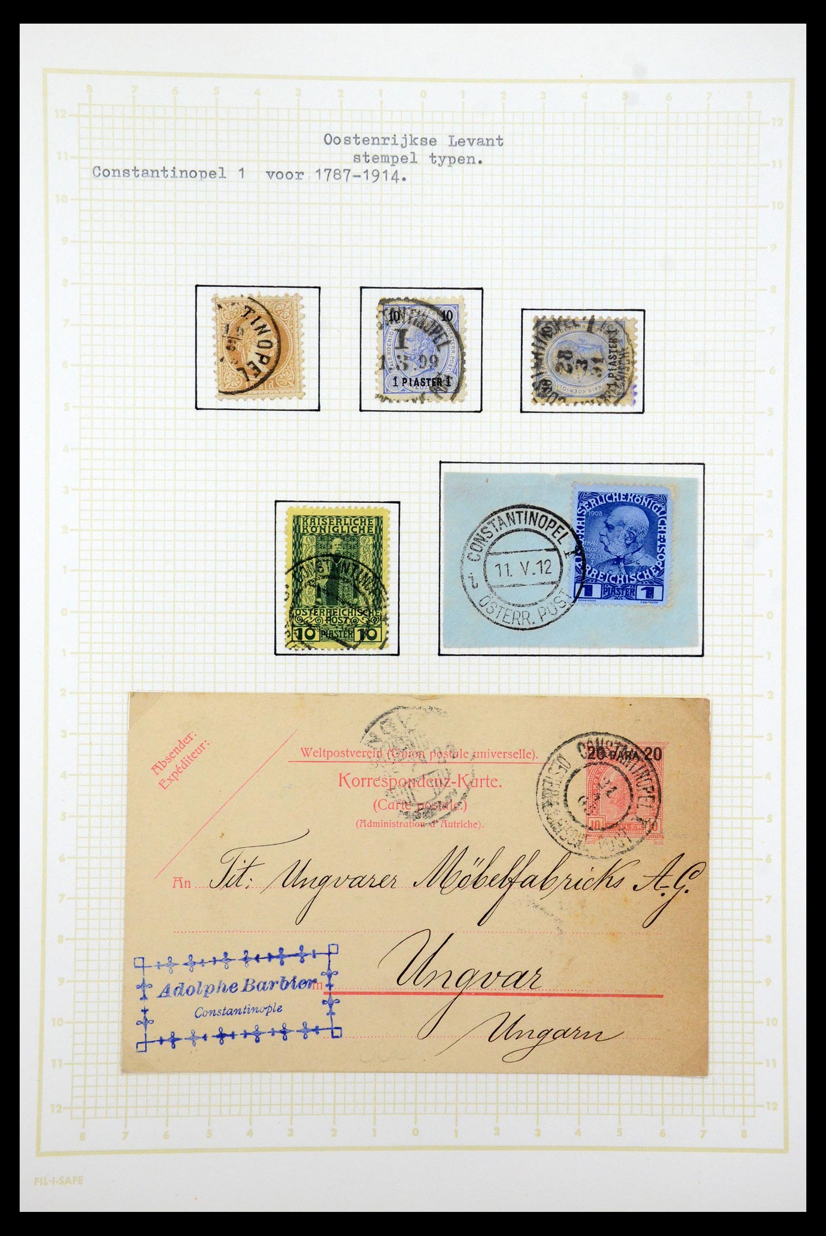 35220 038 - Stamp Collection 35220 Austrian territories 1850-1918.