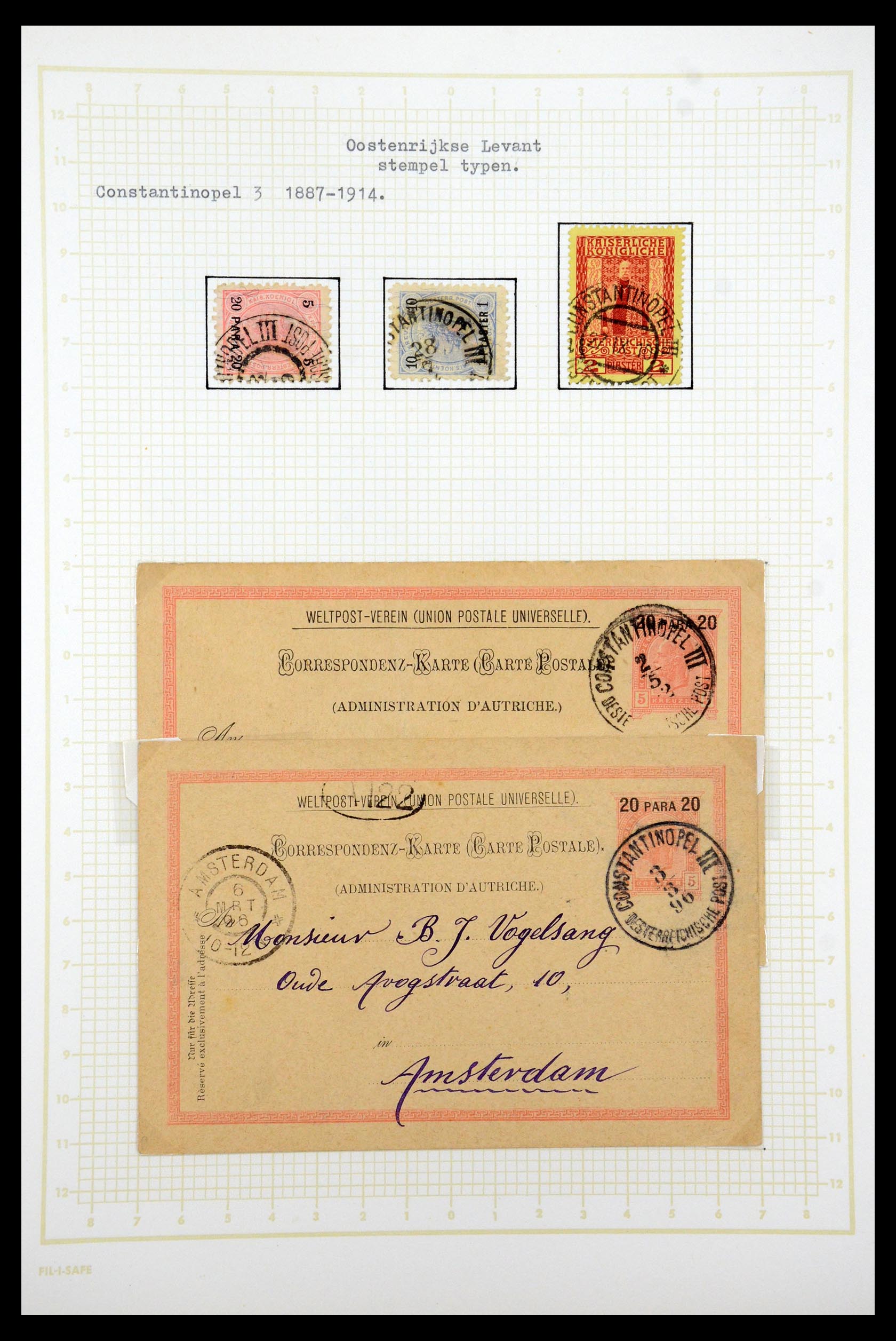 35220 039 - Stamp Collection 35220 Austrian territories 1850-1918.