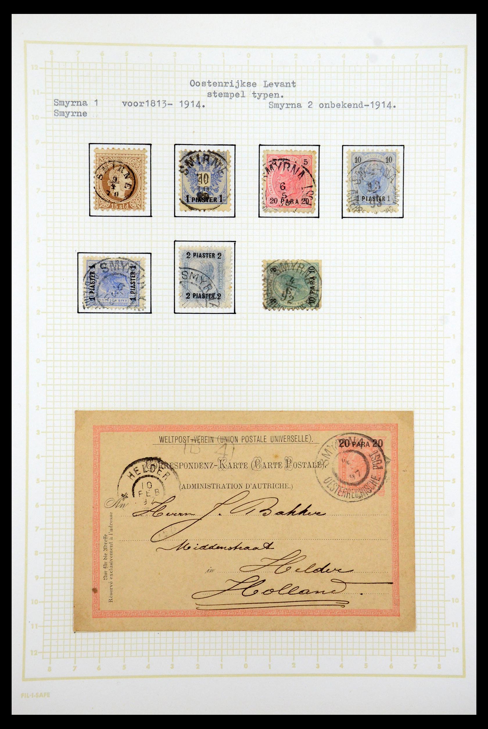 35220 040 - Stamp Collection 35220 Austrian territories 1850-1918.