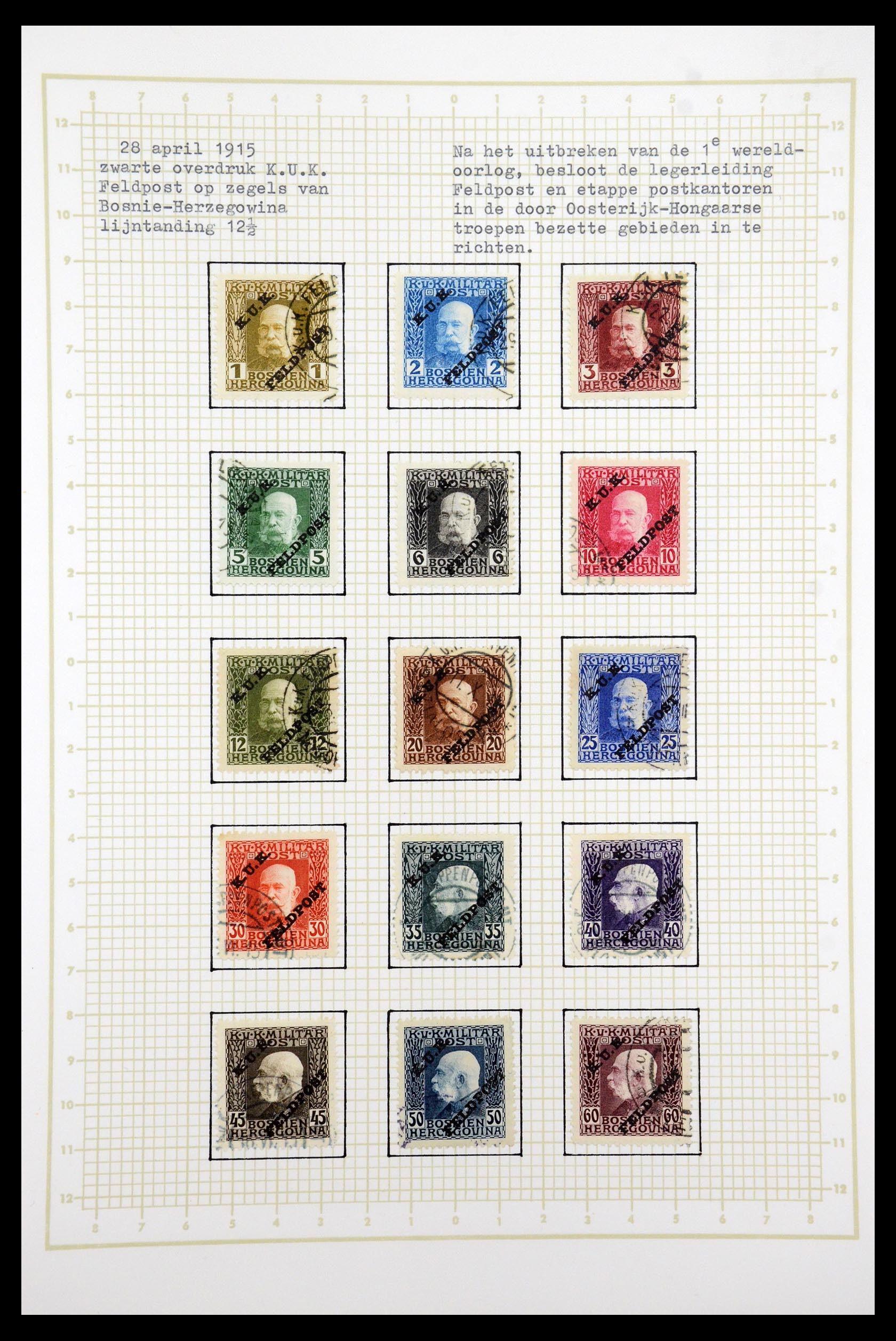 35220 041 - Stamp Collection 35220 Austrian territories 1850-1918.