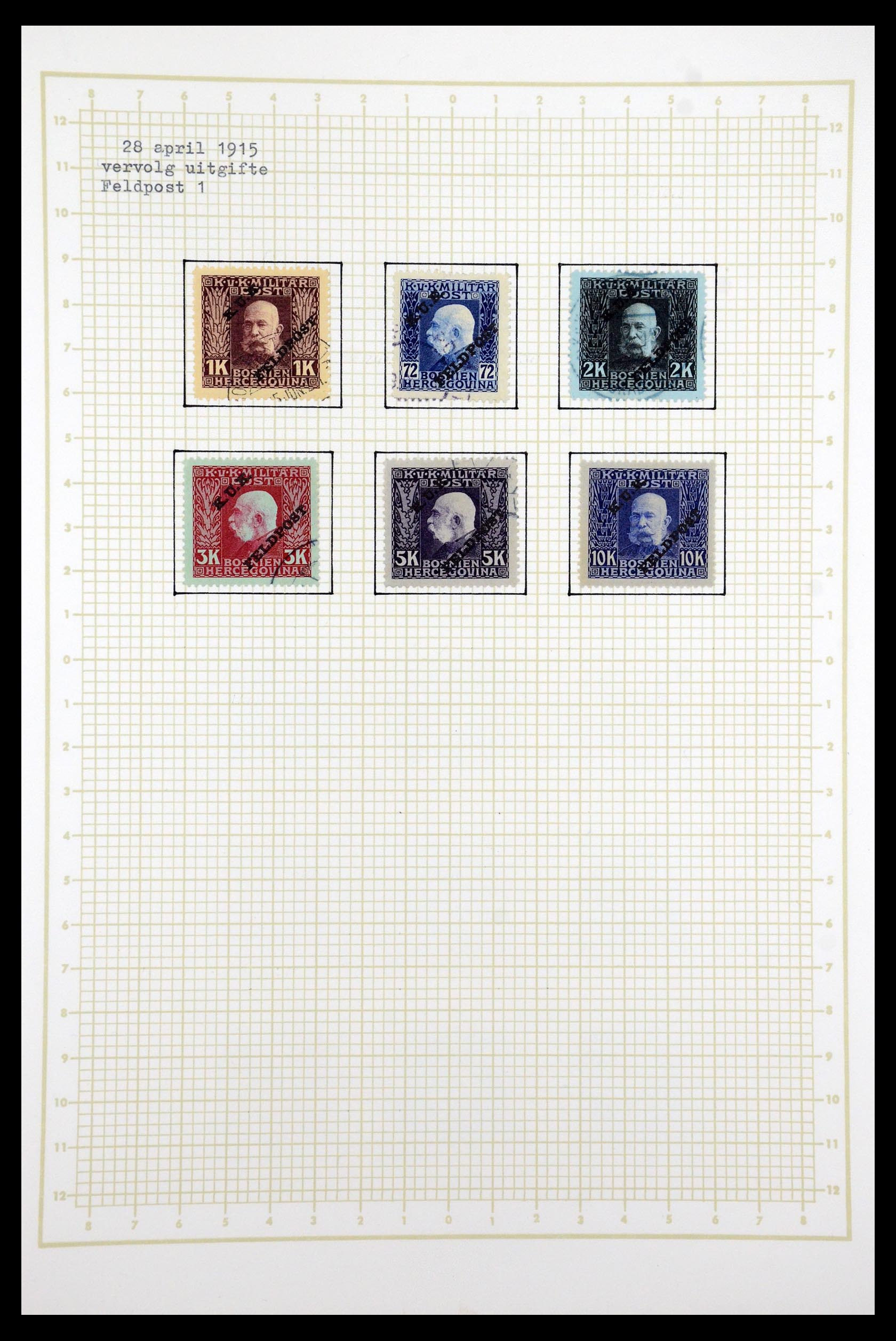 35220 042 - Stamp Collection 35220 Austrian territories 1850-1918.