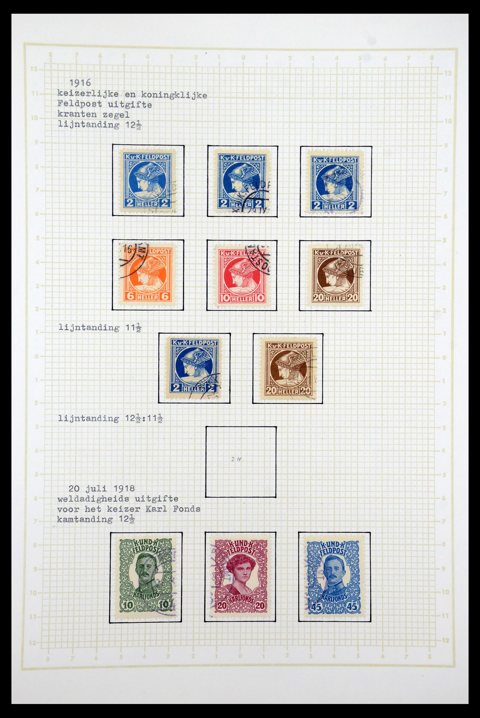 35220 045 - Stamp Collection 35220 Austrian territories 1850-1918.