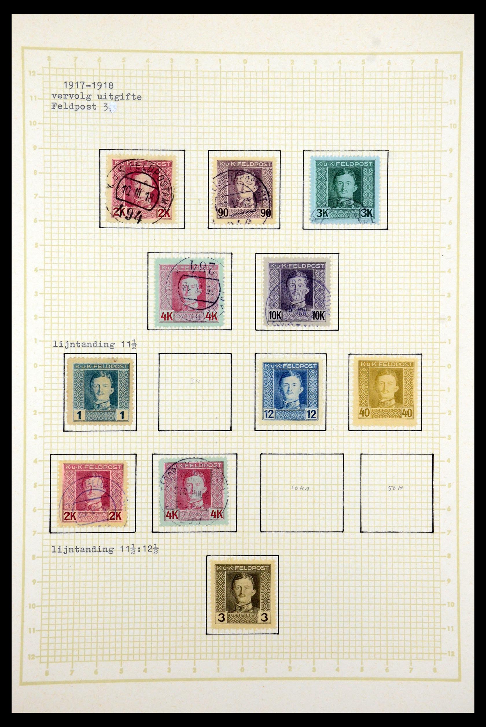 35220 048 - Stamp Collection 35220 Austrian territories 1850-1918.