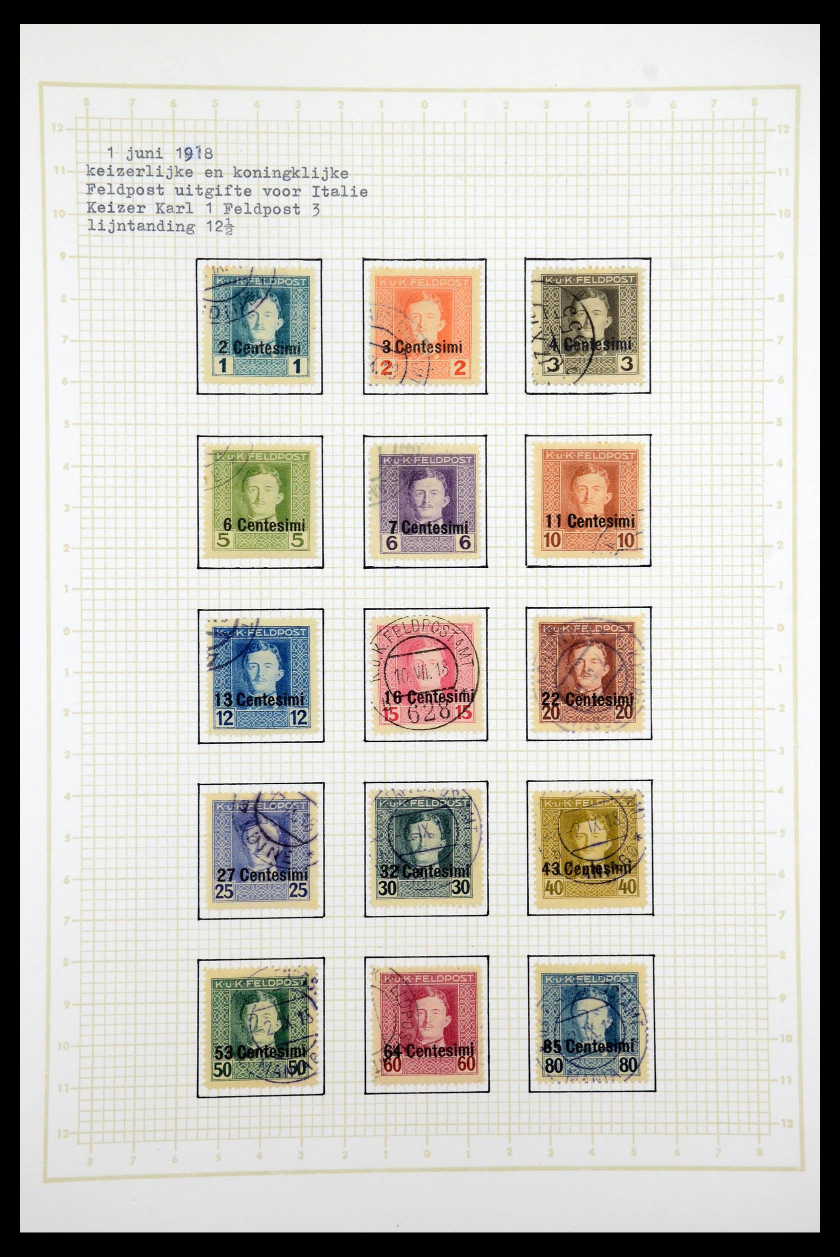 35220 049 - Stamp Collection 35220 Austrian territories 1850-1918.