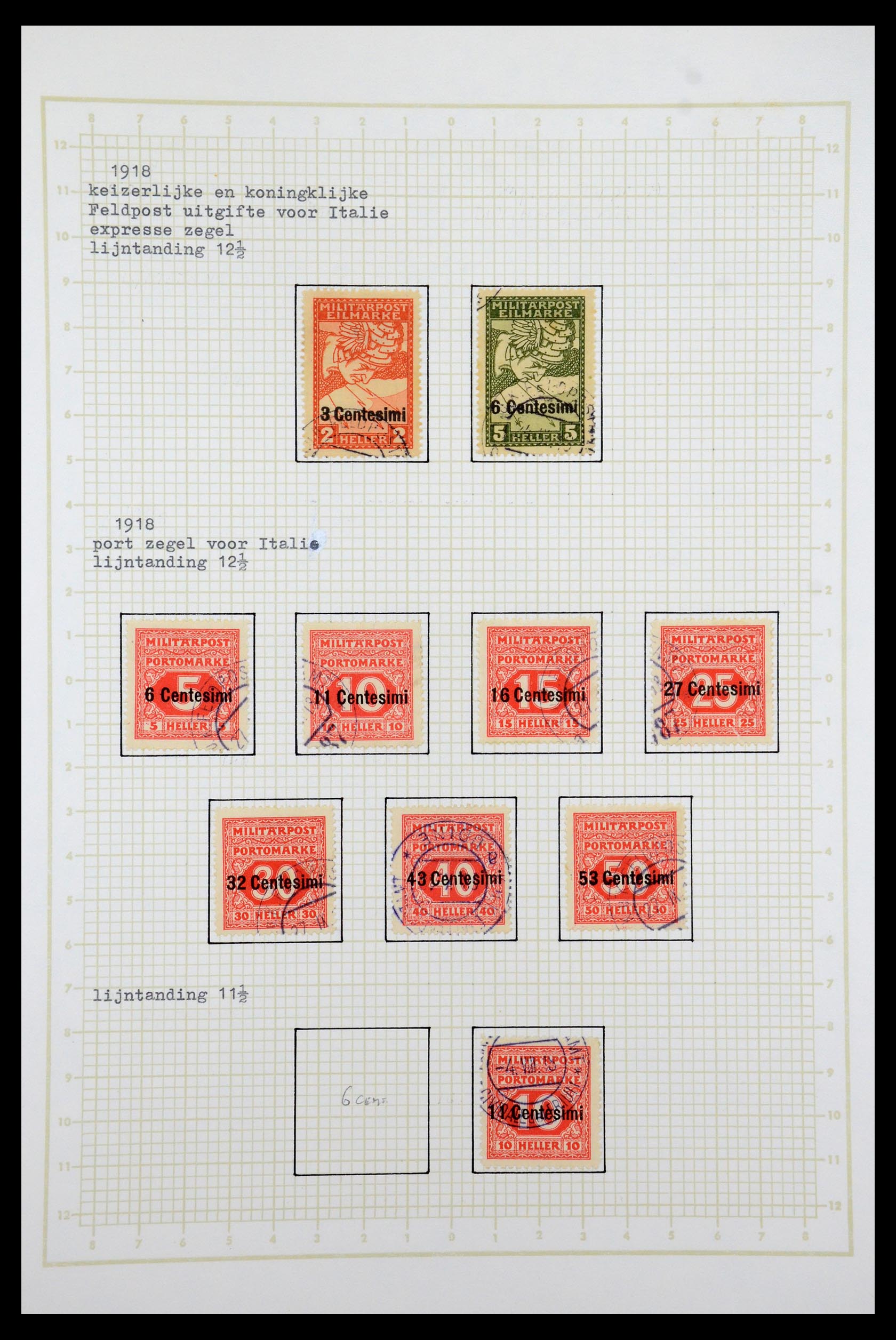 35220 051 - Stamp Collection 35220 Austrian territories 1850-1918.