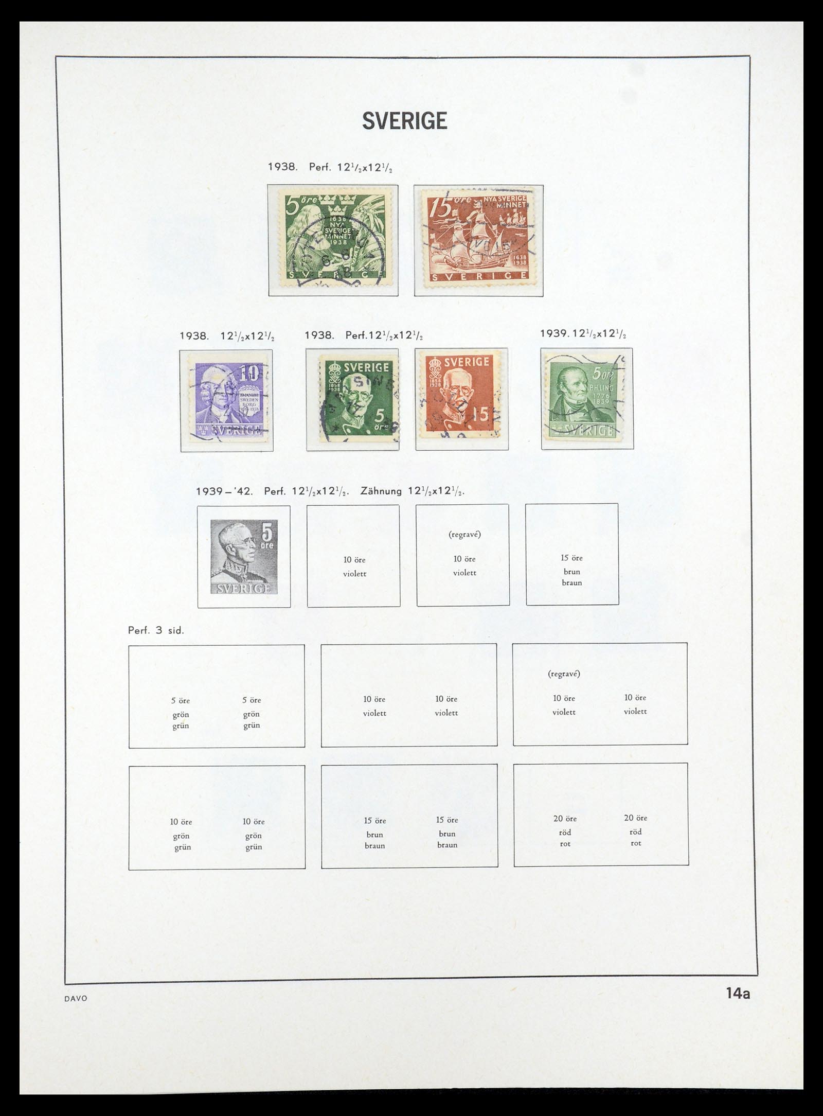 35222 016 - Stamp Collection 35222 Sweden 1858-2009.
