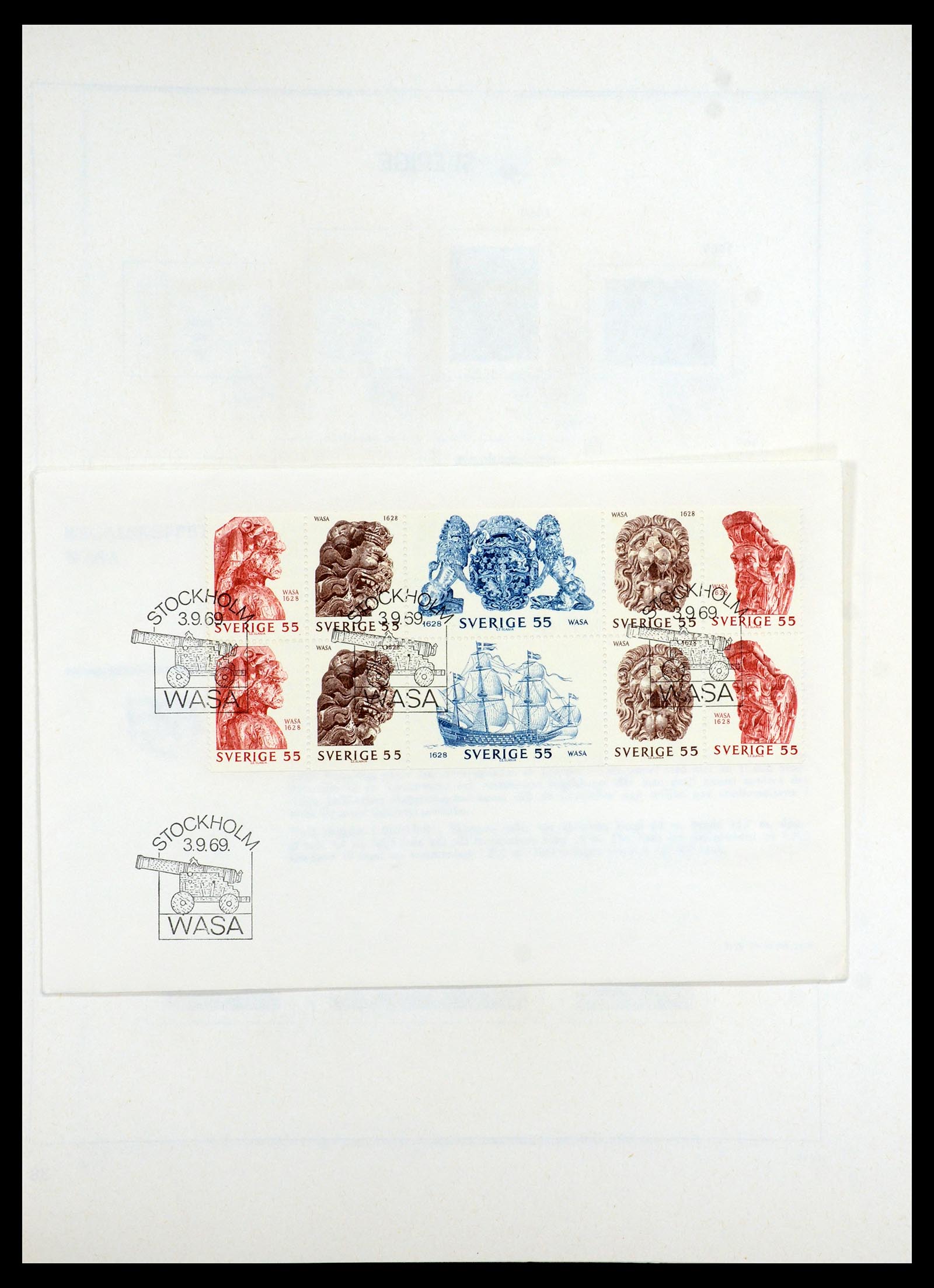 35222 045 - Stamp Collection 35222 Sweden 1858-2009.