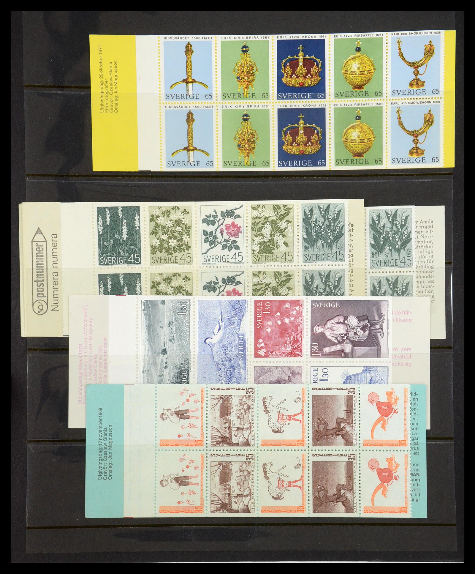 35222 274 - Stamp Collection 35222 Sweden 1858-2009.