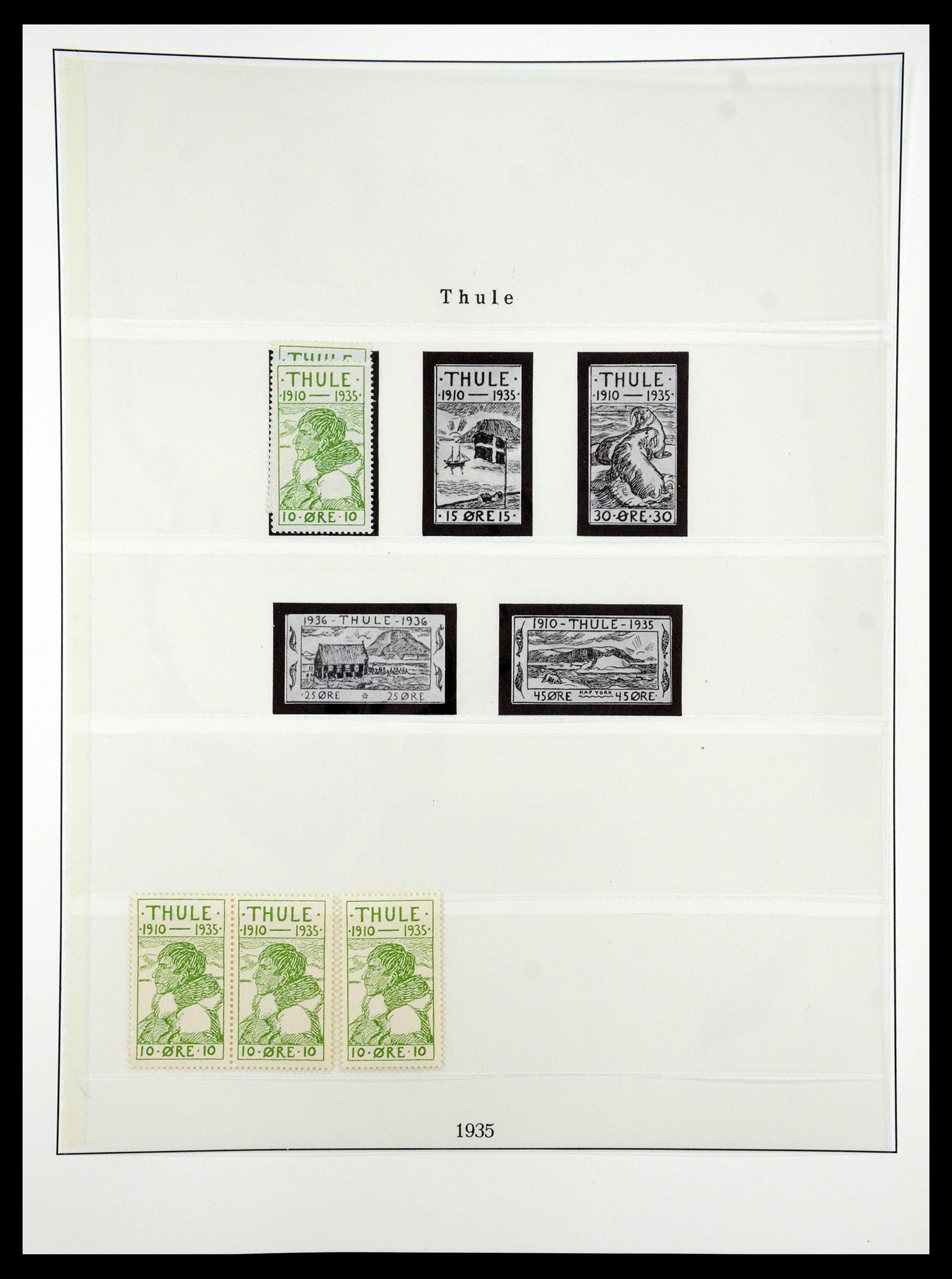 35224 031 - Postzegelverzameling 35224 Denemarken 1864-1978.