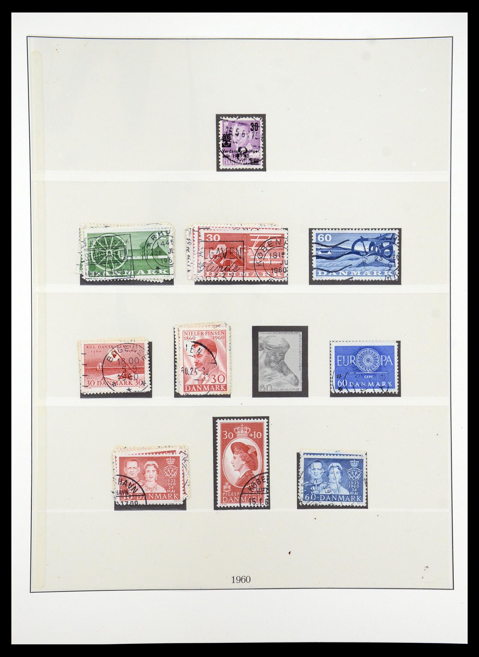 35224 035 - Postzegelverzameling 35224 Denemarken 1864-1978.