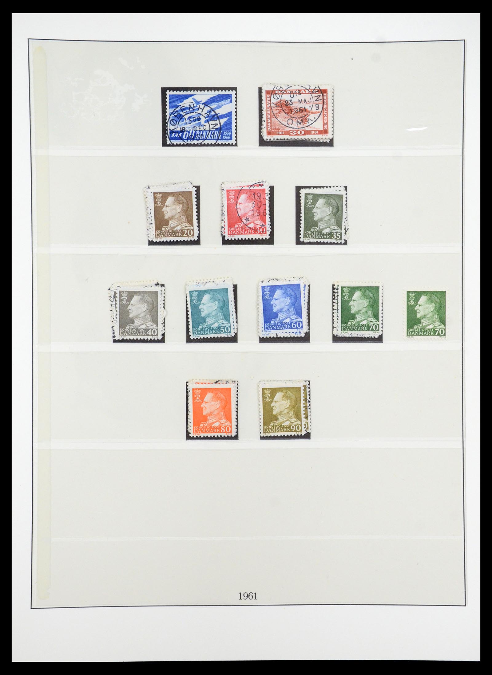 35224 036 - Postzegelverzameling 35224 Denemarken 1864-1978.