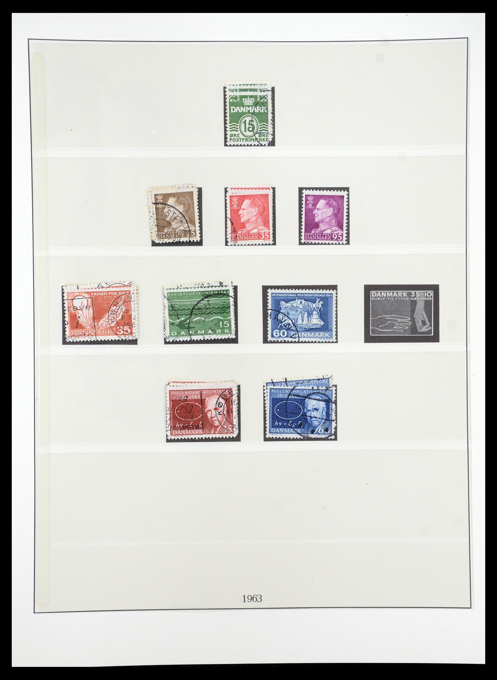 35224 039 - Postzegelverzameling 35224 Denemarken 1864-1978.