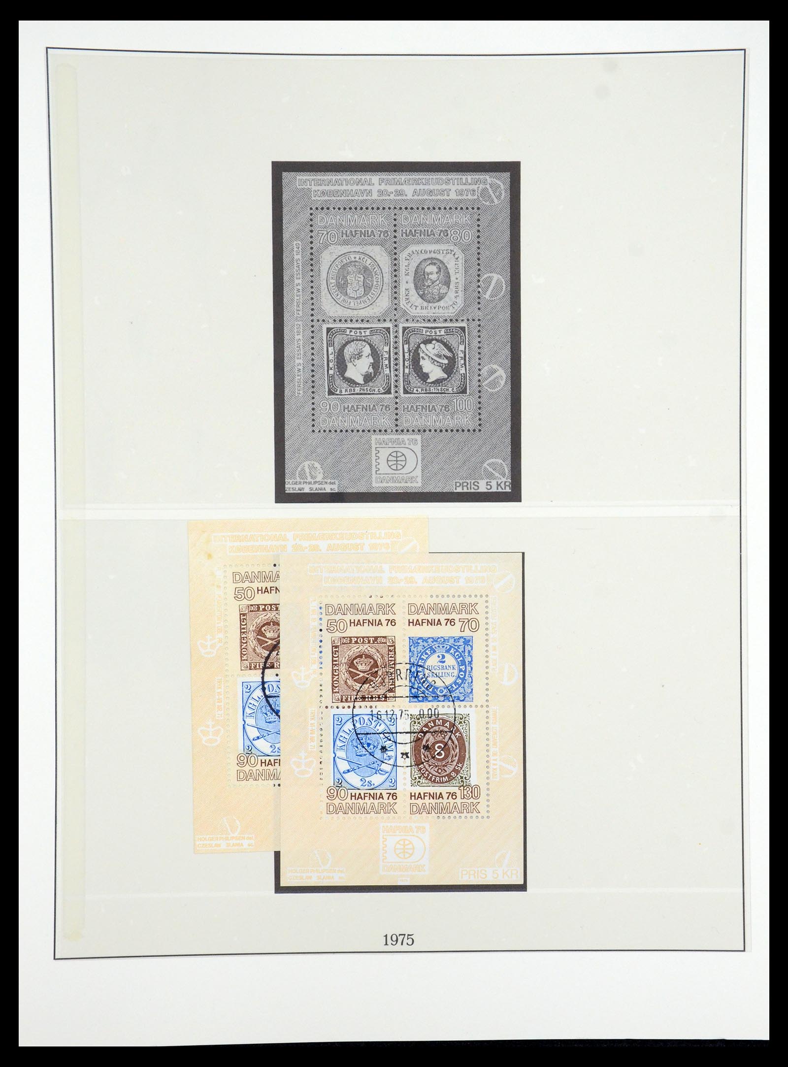 35224 054 - Postzegelverzameling 35224 Denemarken 1864-1978.