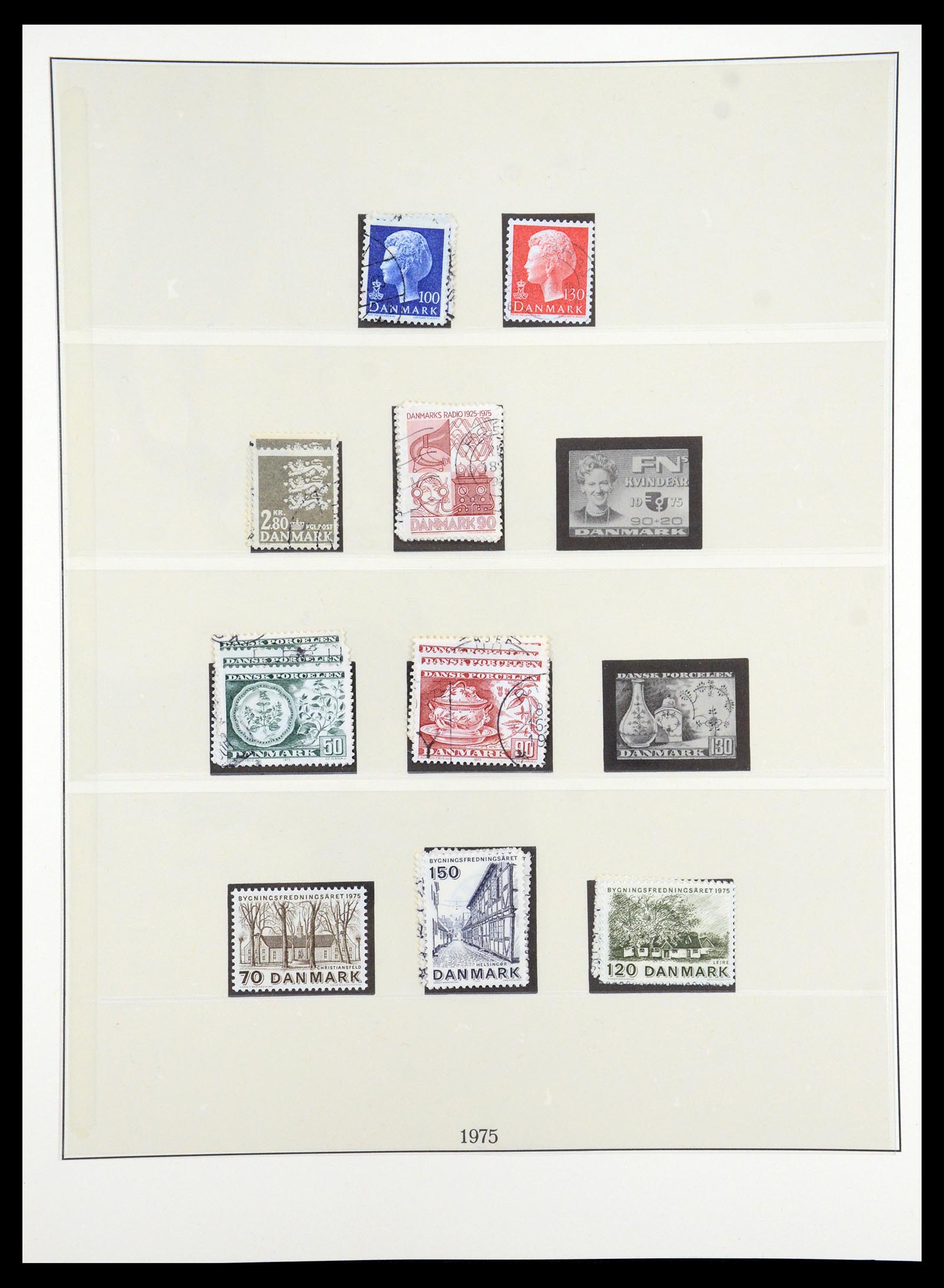 35224 055 - Postzegelverzameling 35224 Denemarken 1864-1978.