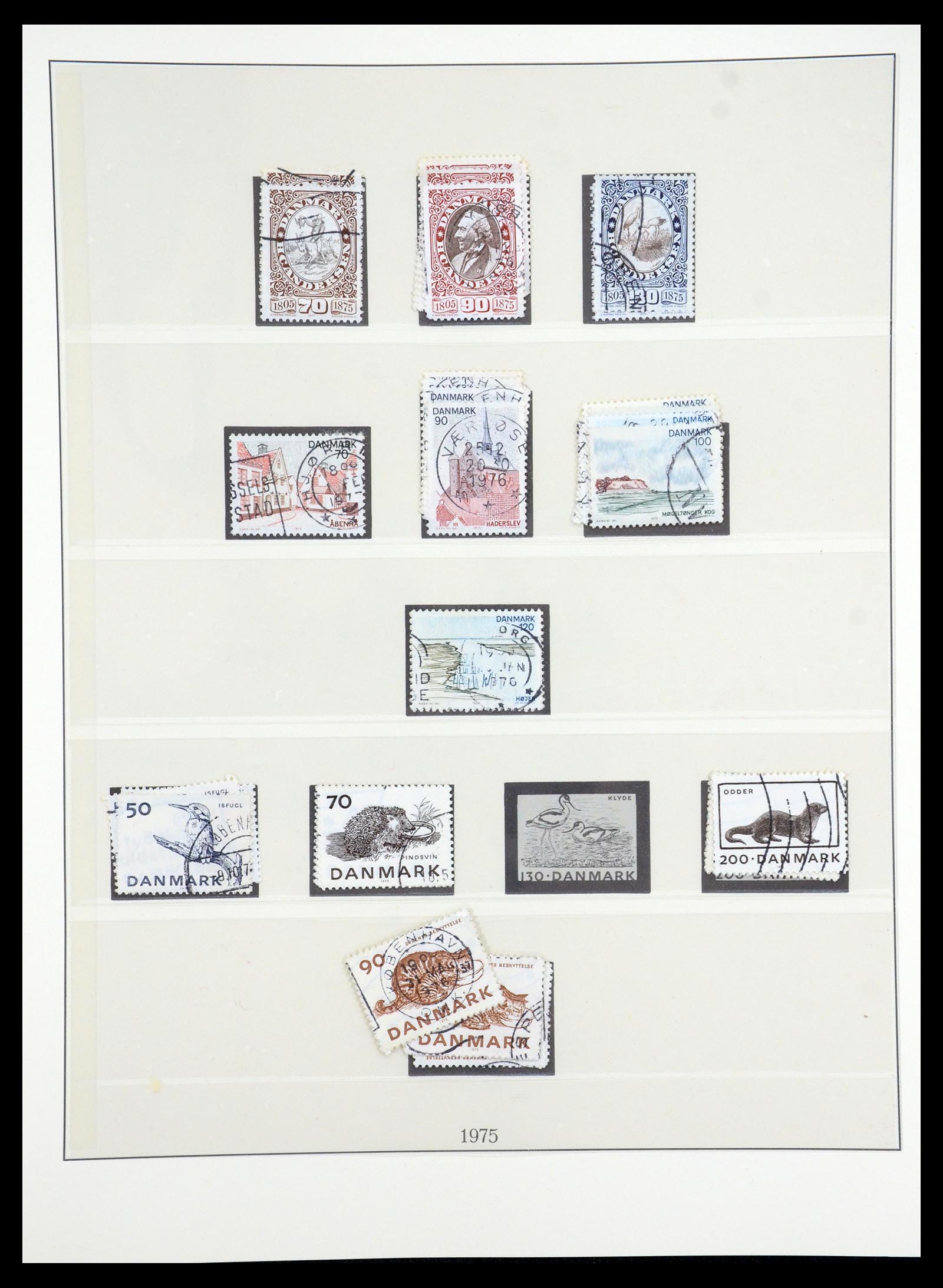 35224 056 - Postzegelverzameling 35224 Denemarken 1864-1978.
