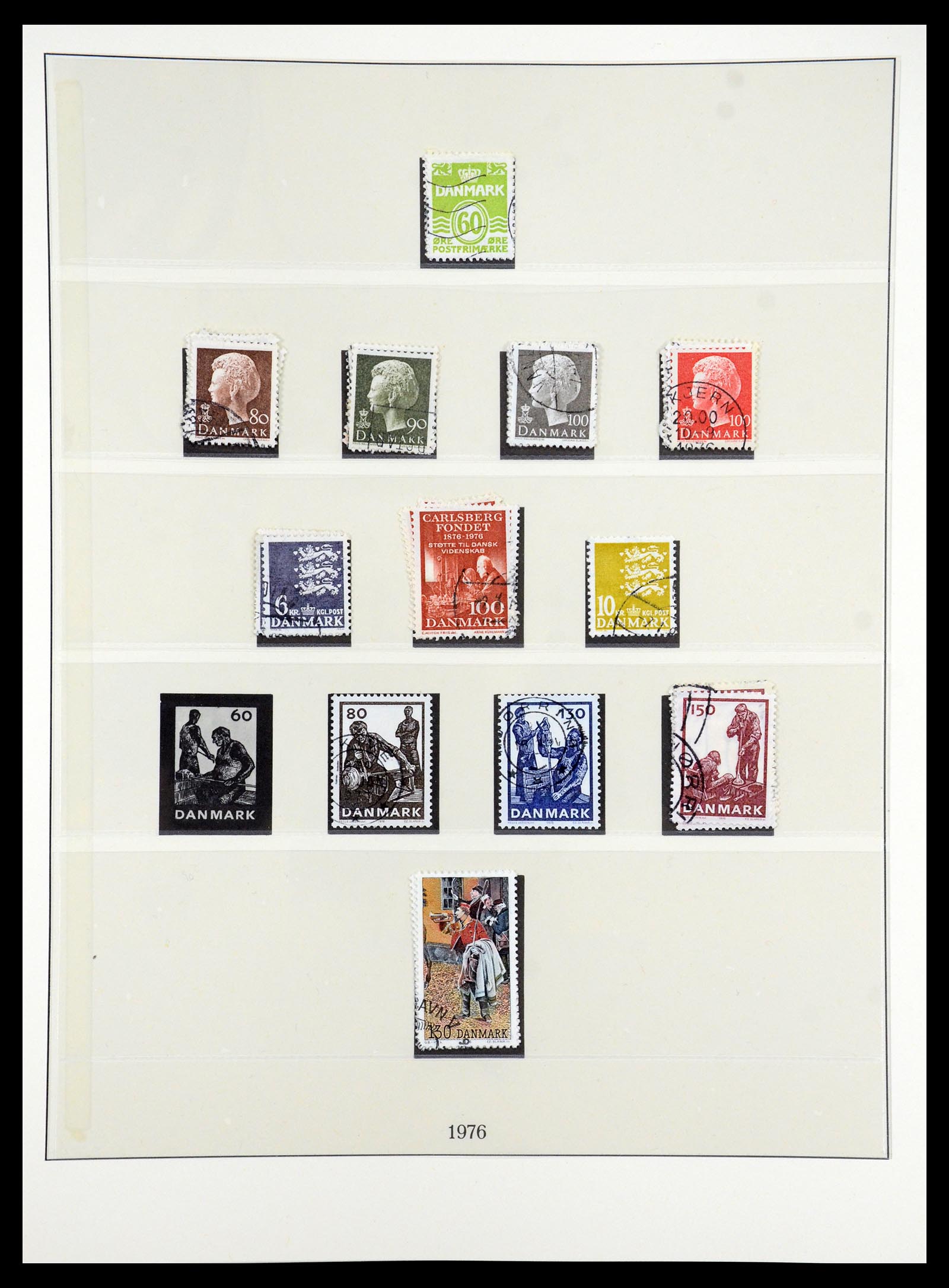 35224 058 - Postzegelverzameling 35224 Denemarken 1864-1978.
