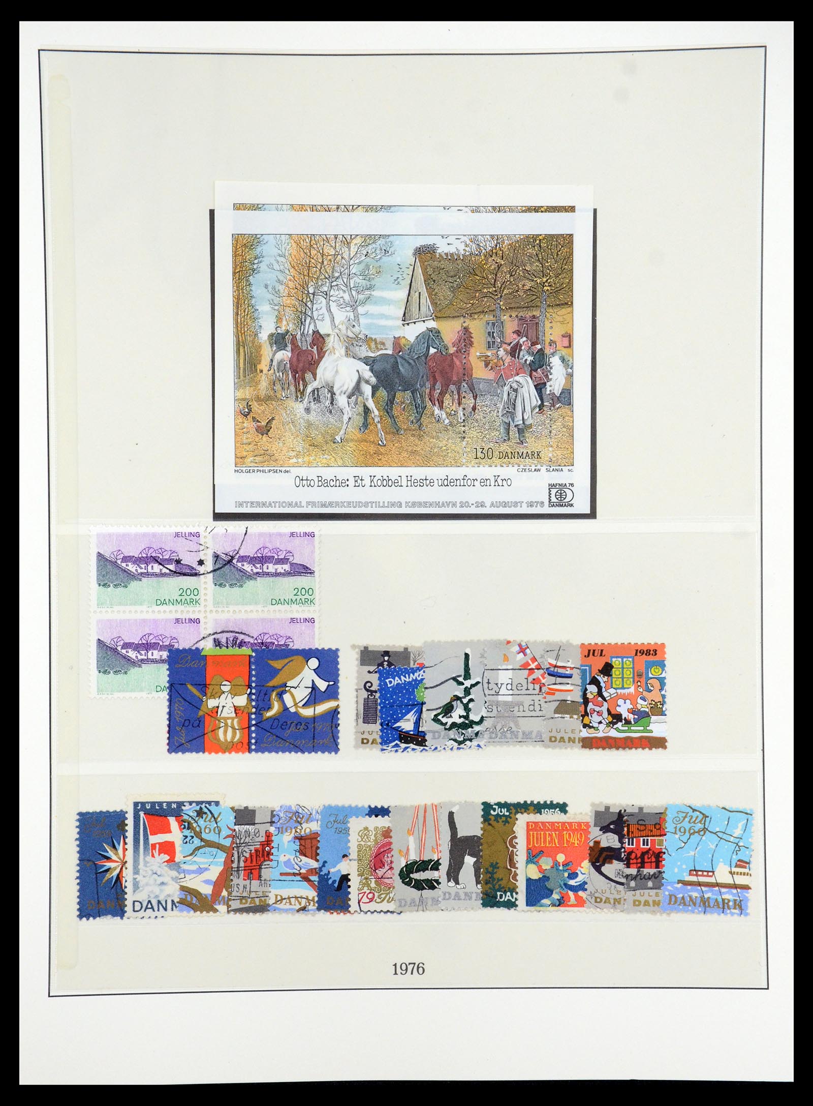 35224 059 - Postzegelverzameling 35224 Denemarken 1864-1978.