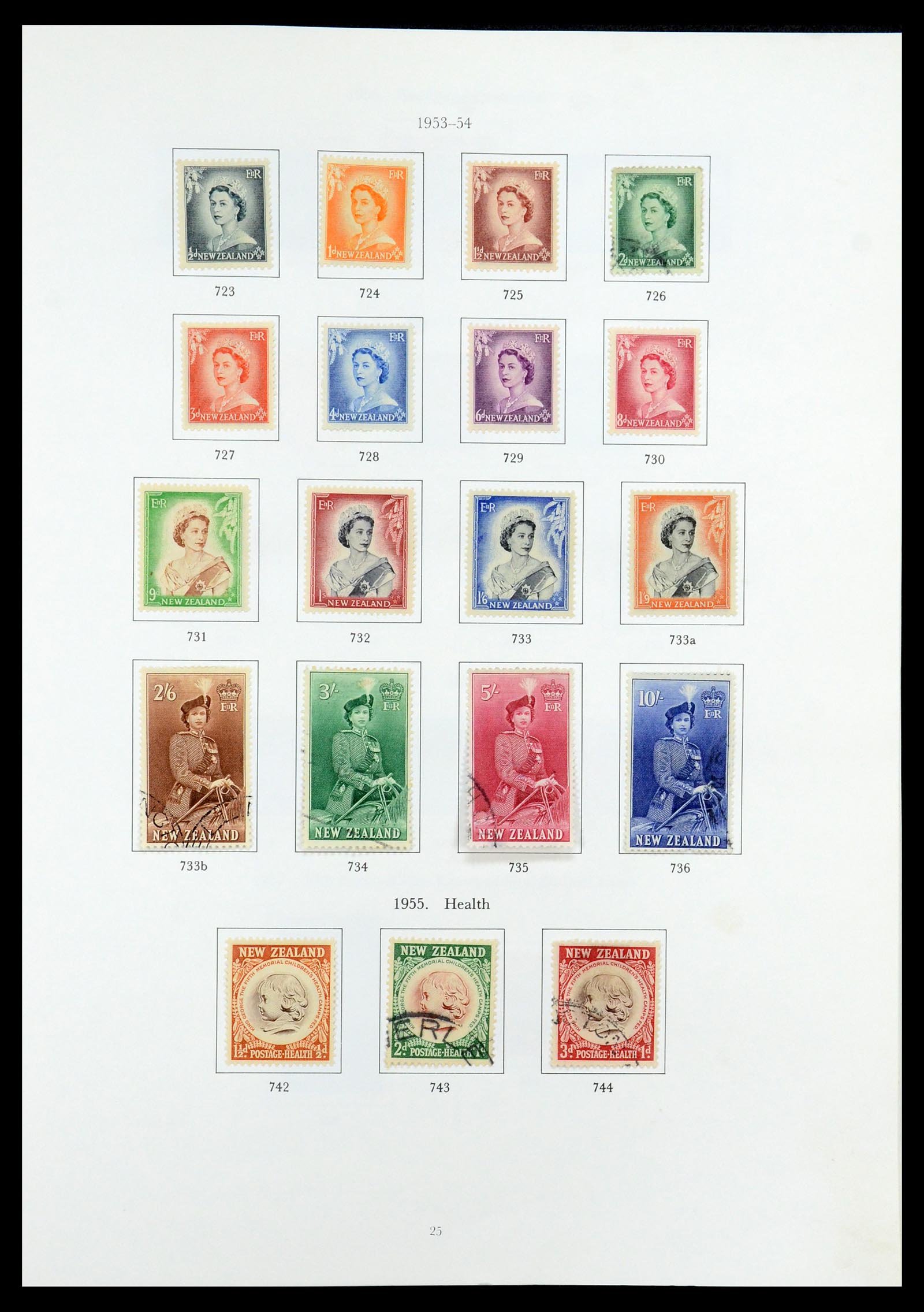 35226 012 - Stamp Collection 35226 New Zealand 1873-2002.