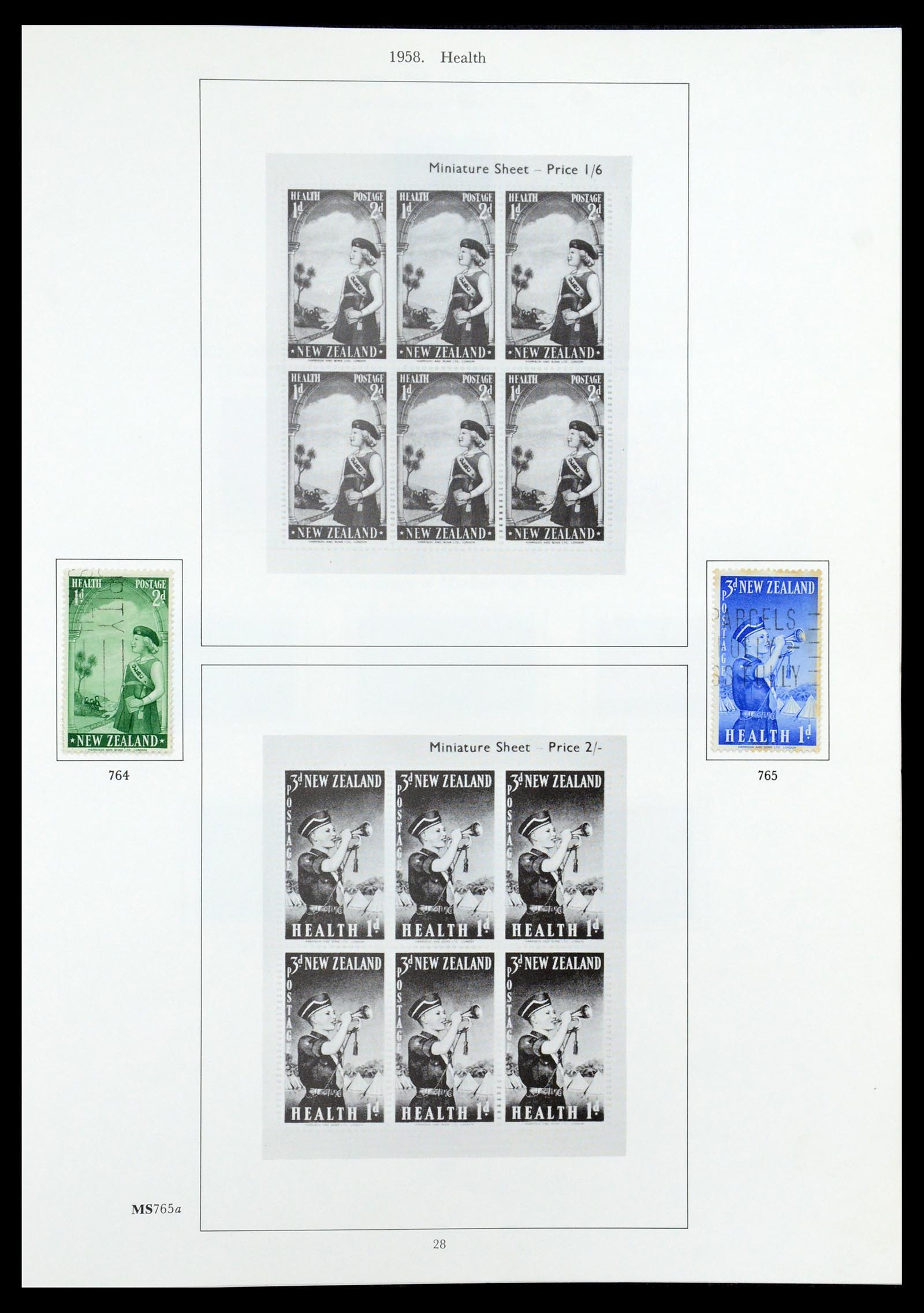 35226 015 - Stamp Collection 35226 New Zealand 1873-2002.