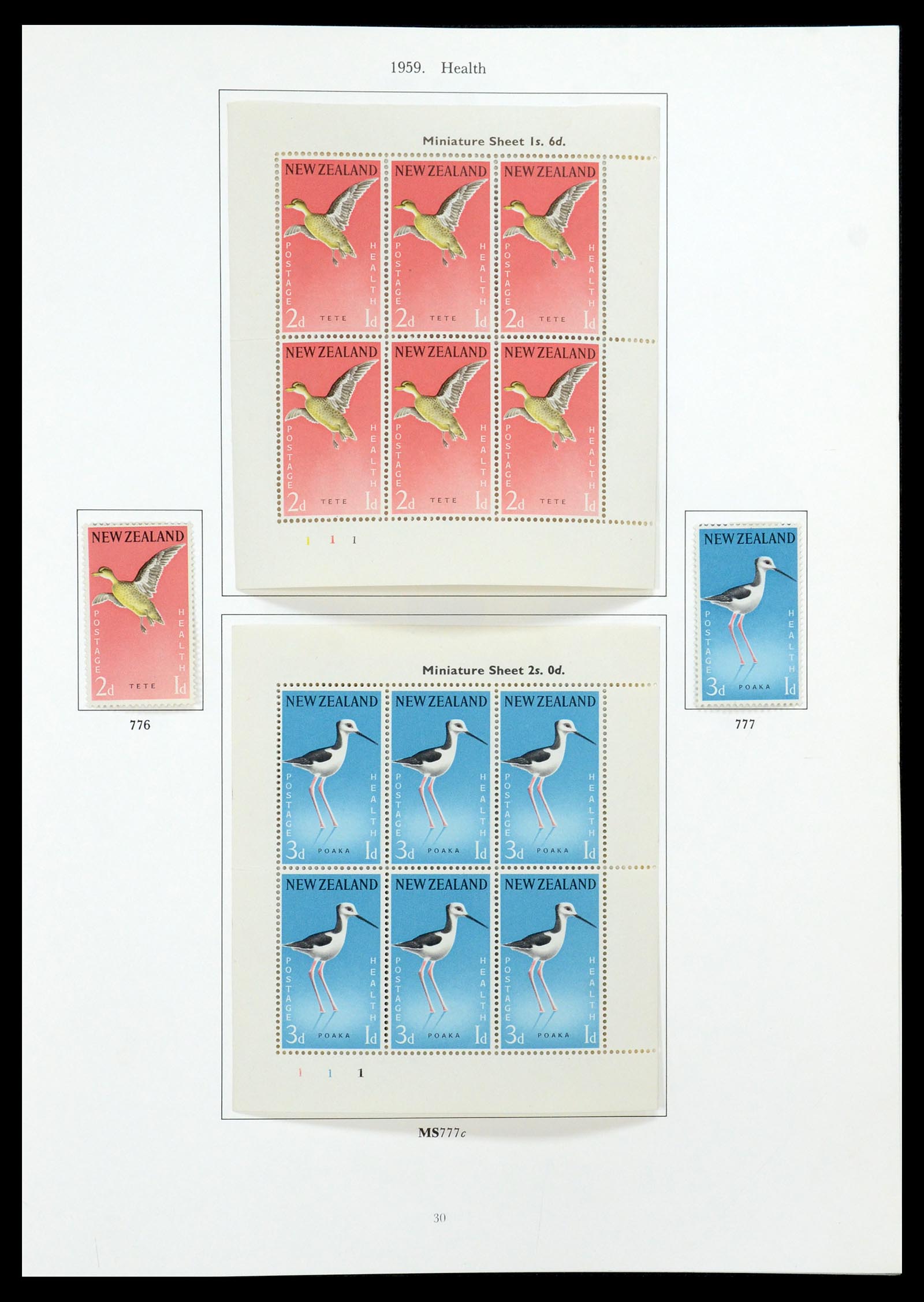 35226 017 - Postzegelverzameling 35226 Nieuw Zeeland 1873-2002.