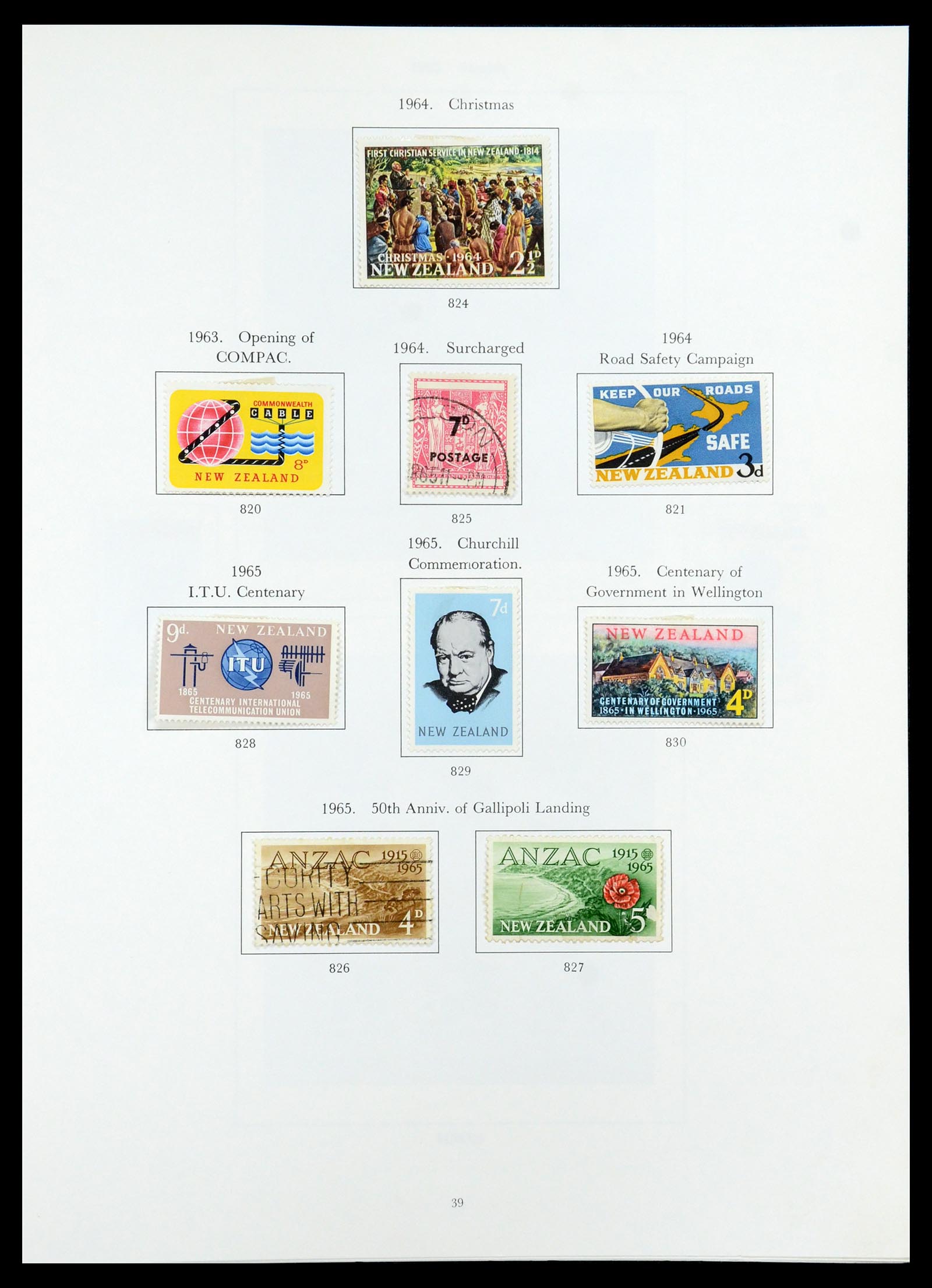 35226 026 - Stamp Collection 35226 New Zealand 1873-2002.