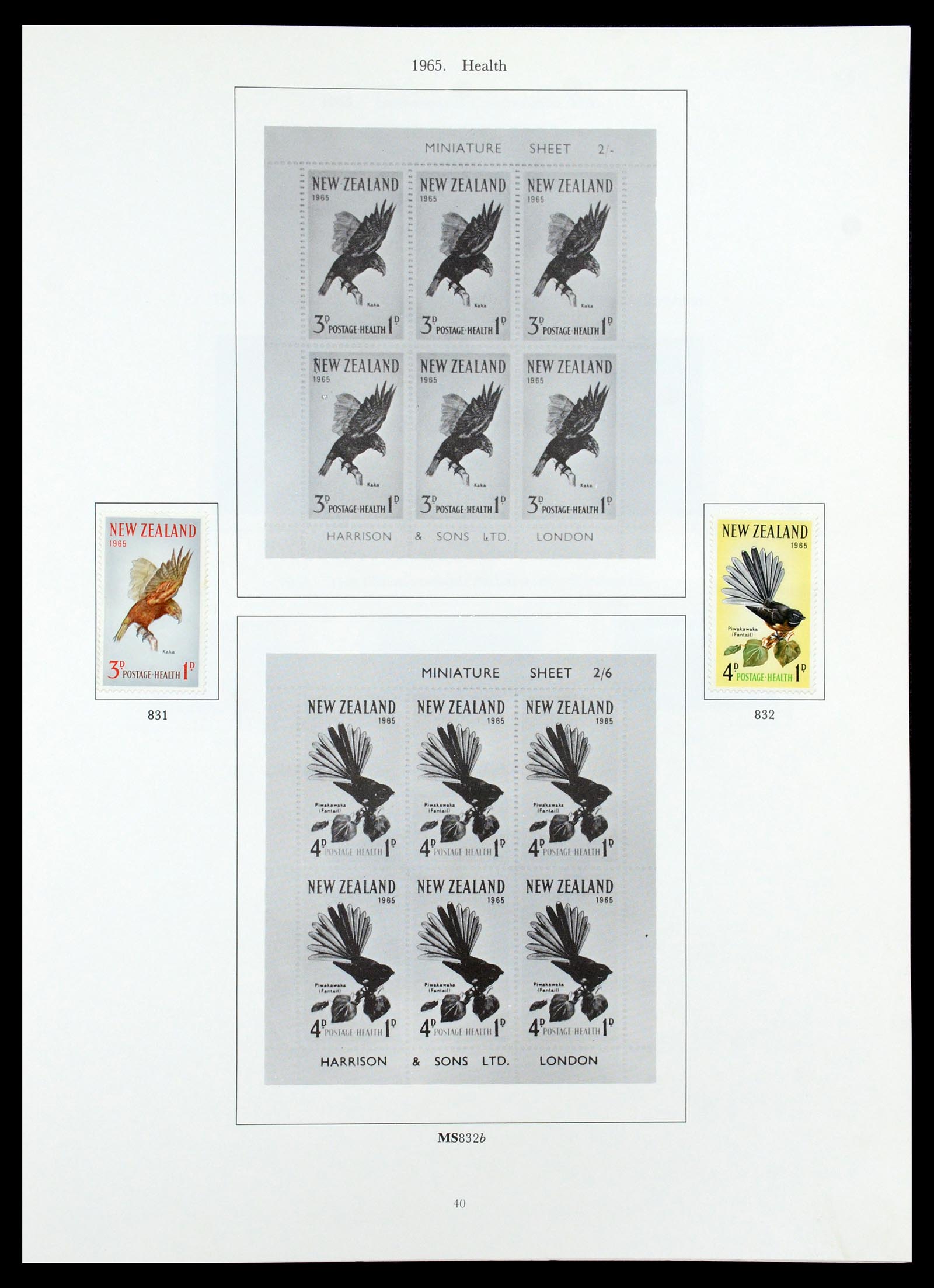 35226 027 - Postzegelverzameling 35226 Nieuw Zeeland 1873-2002.