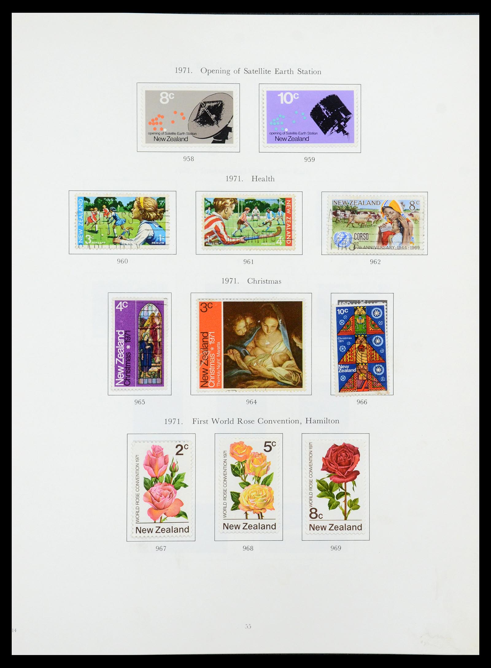 35226 040 - Stamp Collection 35226 New Zealand 1873-2002.